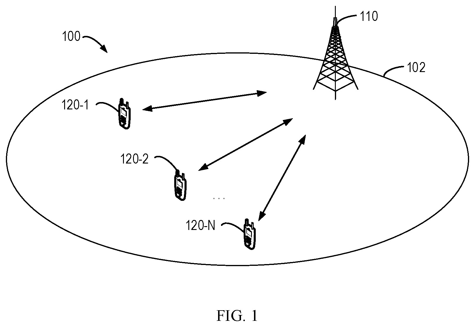 Patent US12155590 — Reference signal transmission — Figure 1