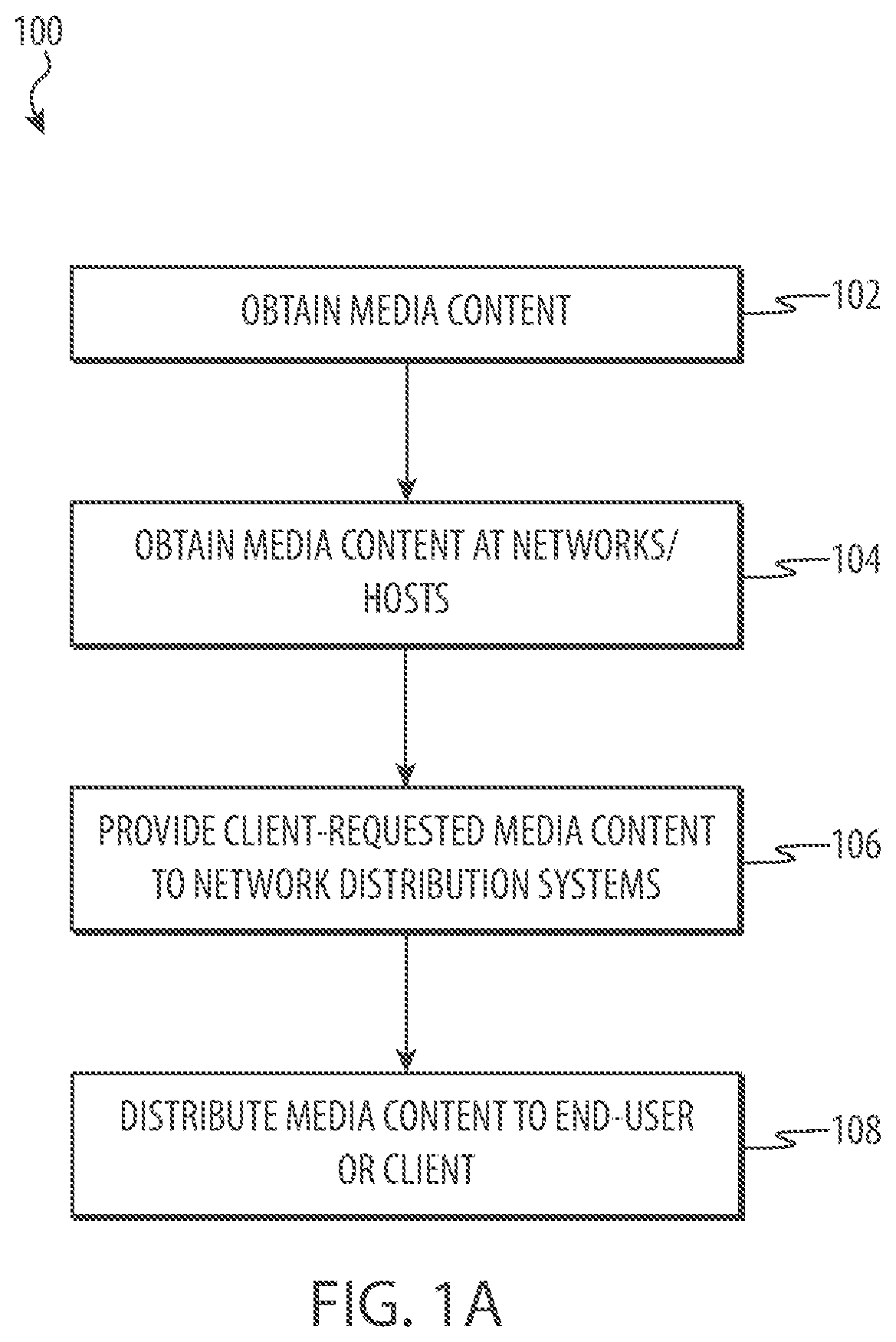 Patent US12155708 — Media and application aware network architecture — Figure 1