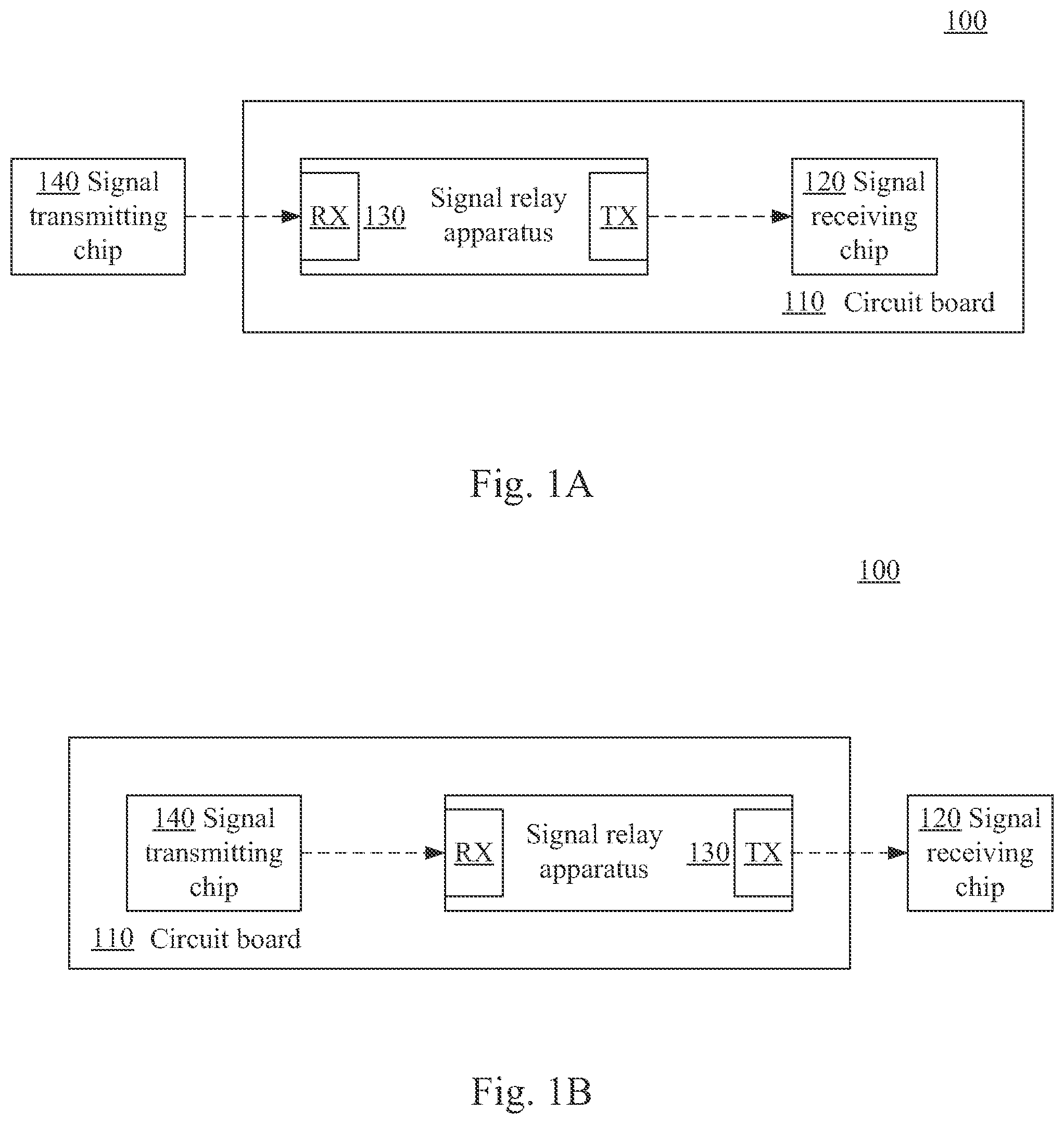 Patent US12155744 Figure 1 – Signal relay apparatus and method having frequency locking mechanism