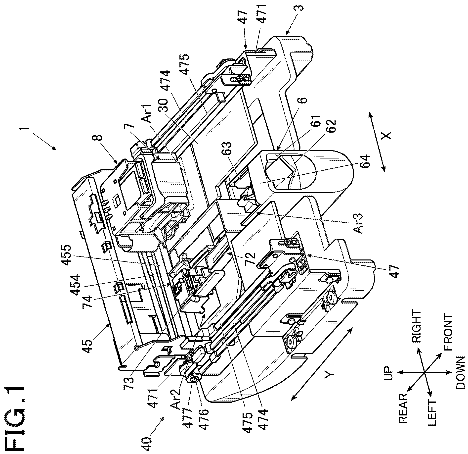 Patent US12155806 Figure 1 – Printing apparatus, printing apparatus controlling method, and storage medium