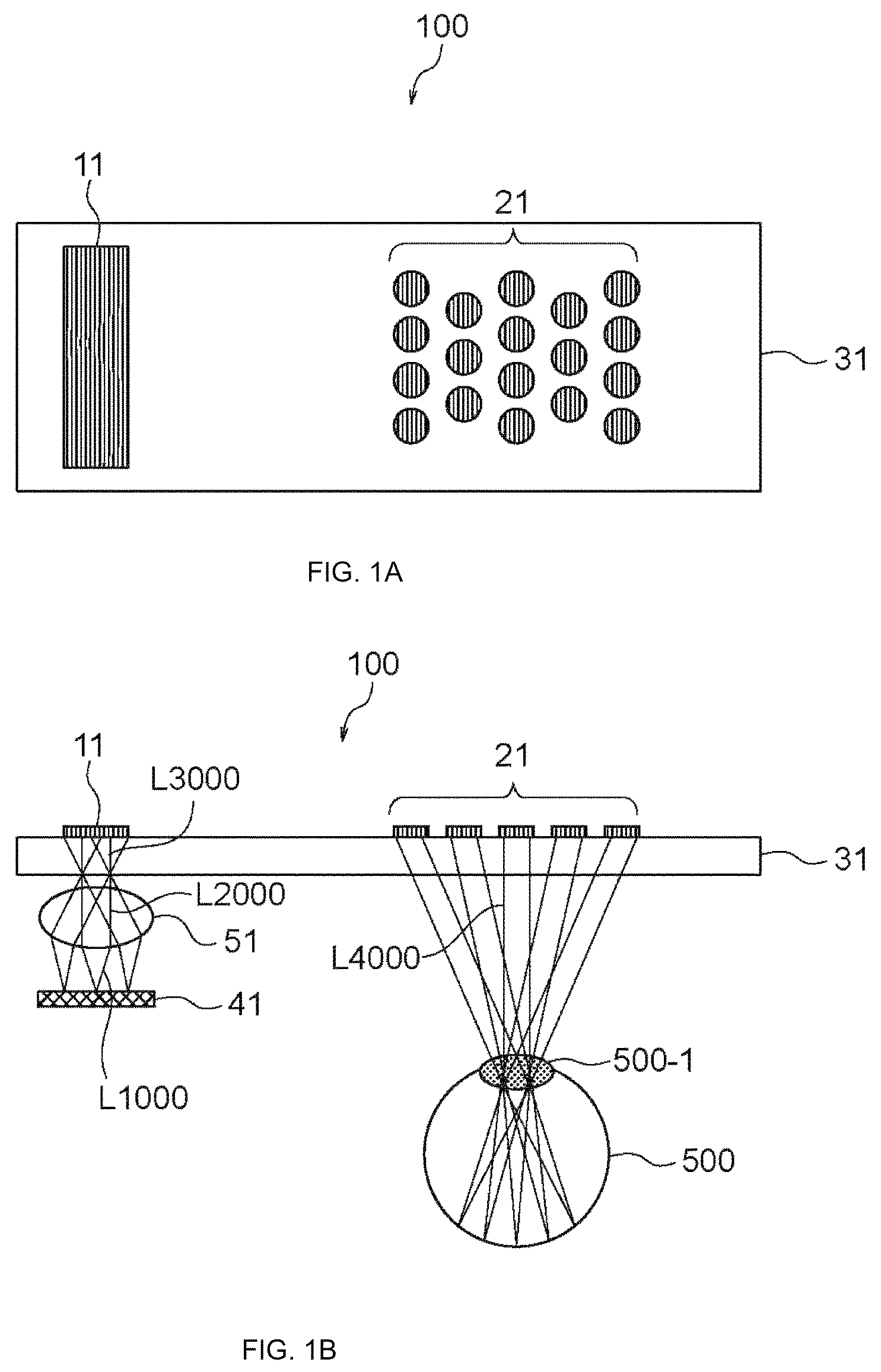 Patent US12155813 — Display apparatus for suppression of generation of unnecessary light other than image display light to a wearer of display apparatus — Figure 1
