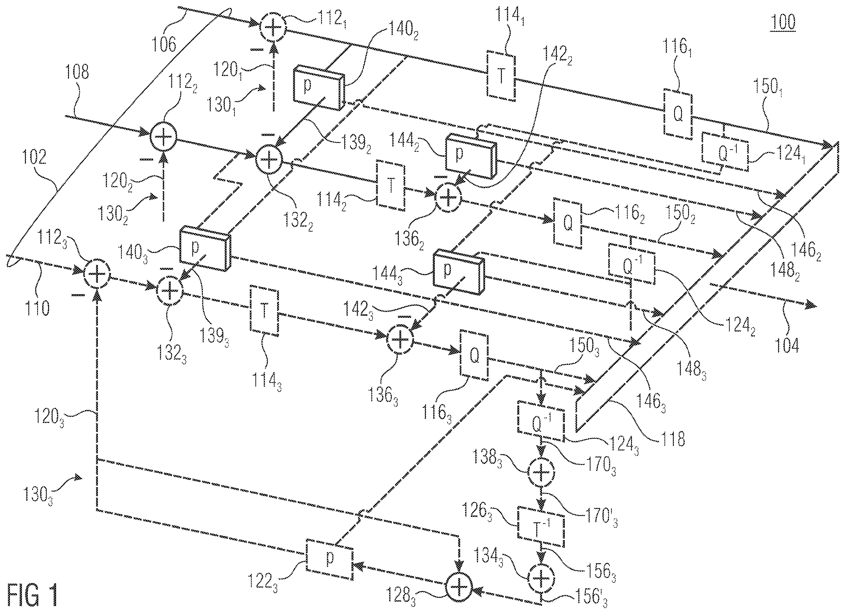 Patent US12155850 — Inter-component prediction — Figure 1