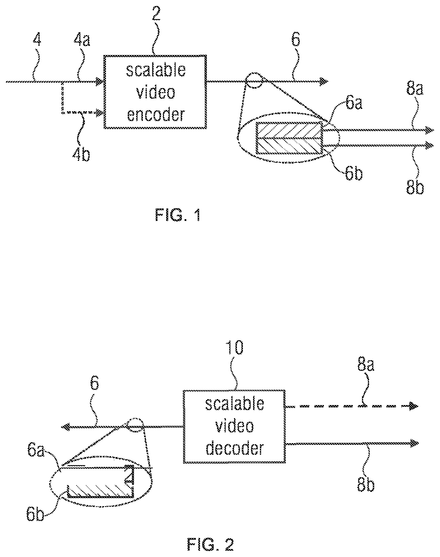 Patent US12155867 — Scalable video coding using inter-layer prediction contribution to enhancement layer prediction — Figure 1