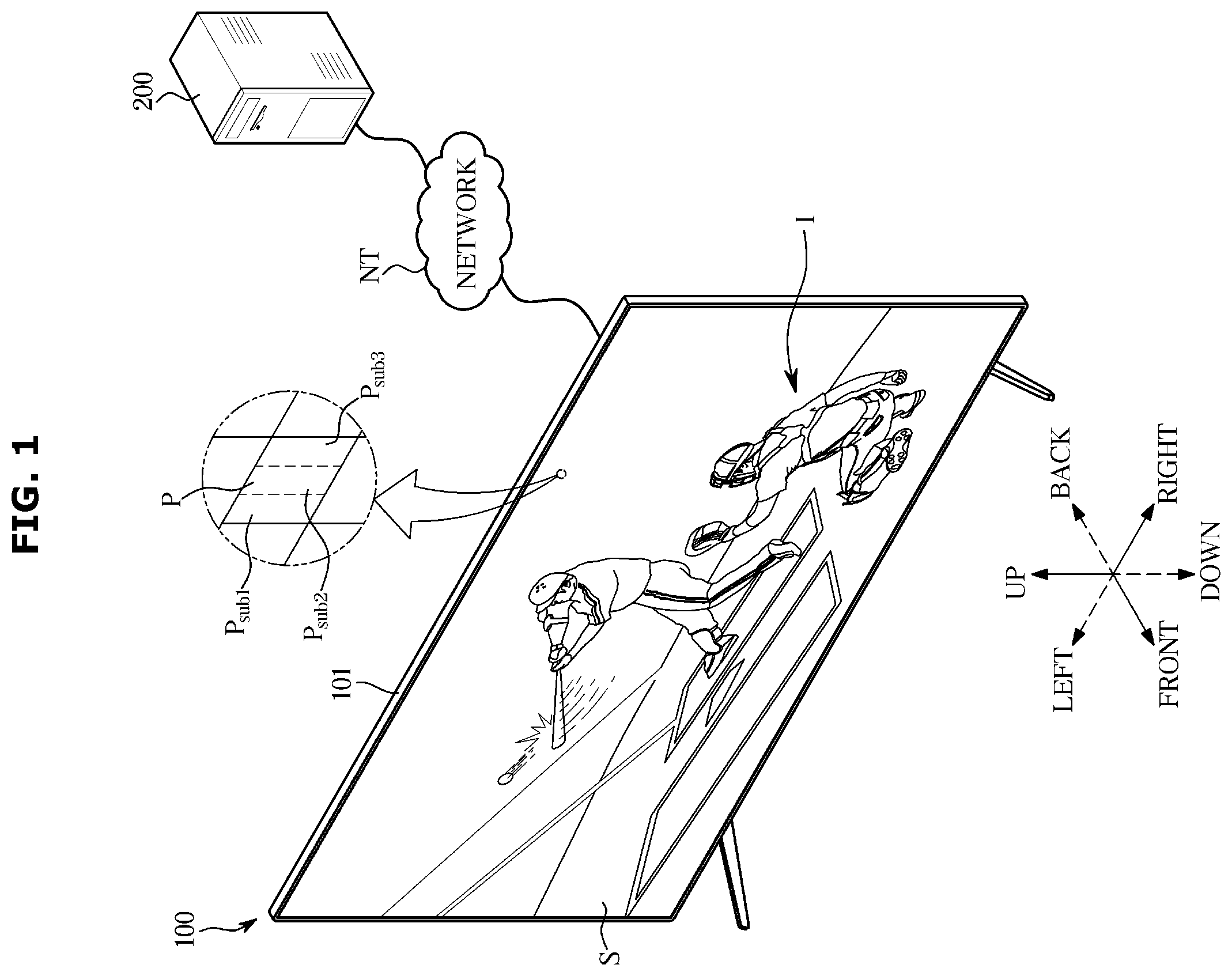 Patent US12155888 Figure 1 – Display apparatus and control method thereof