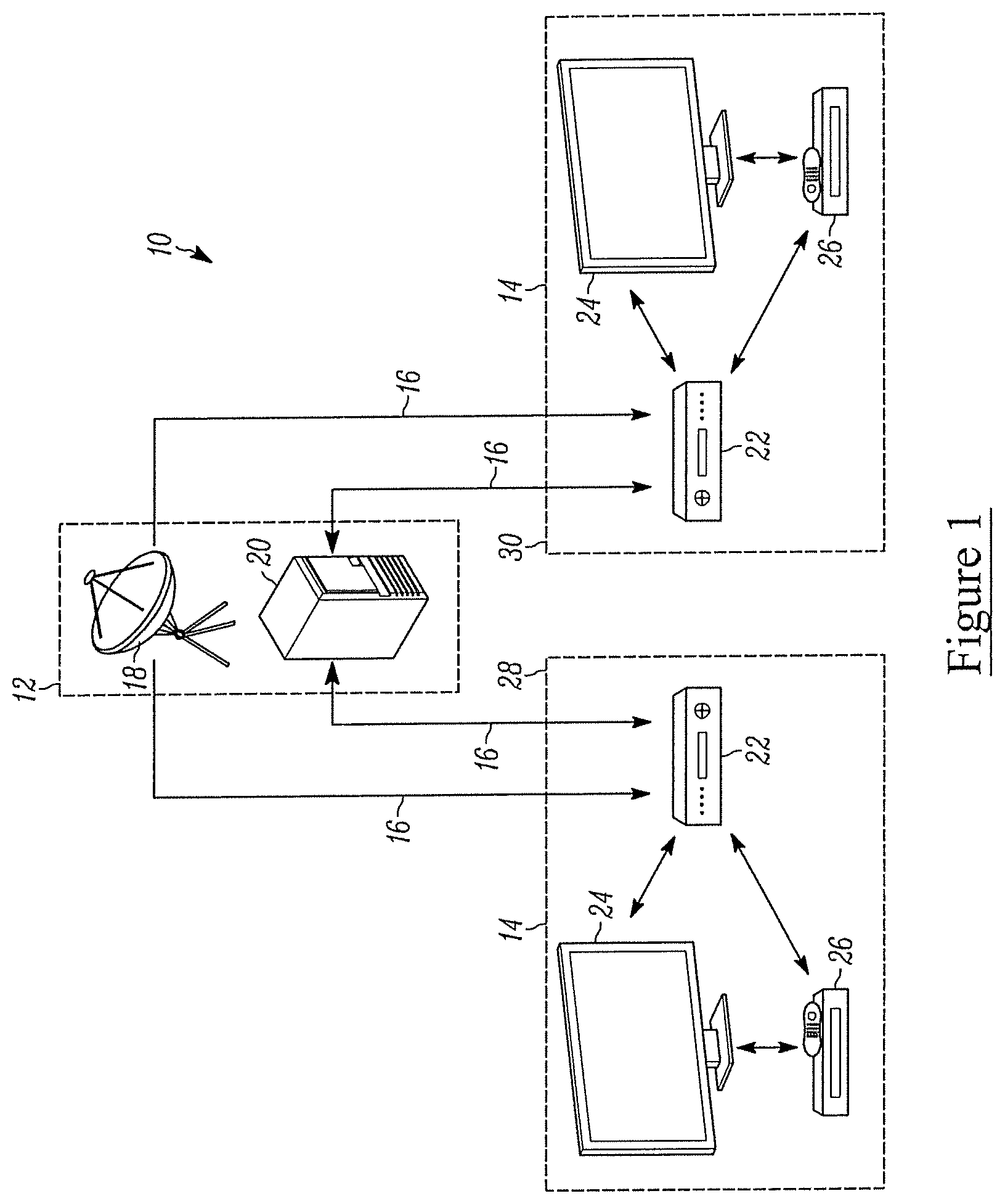 Patent US12155901 Figure 1 – Media sharing and communication system