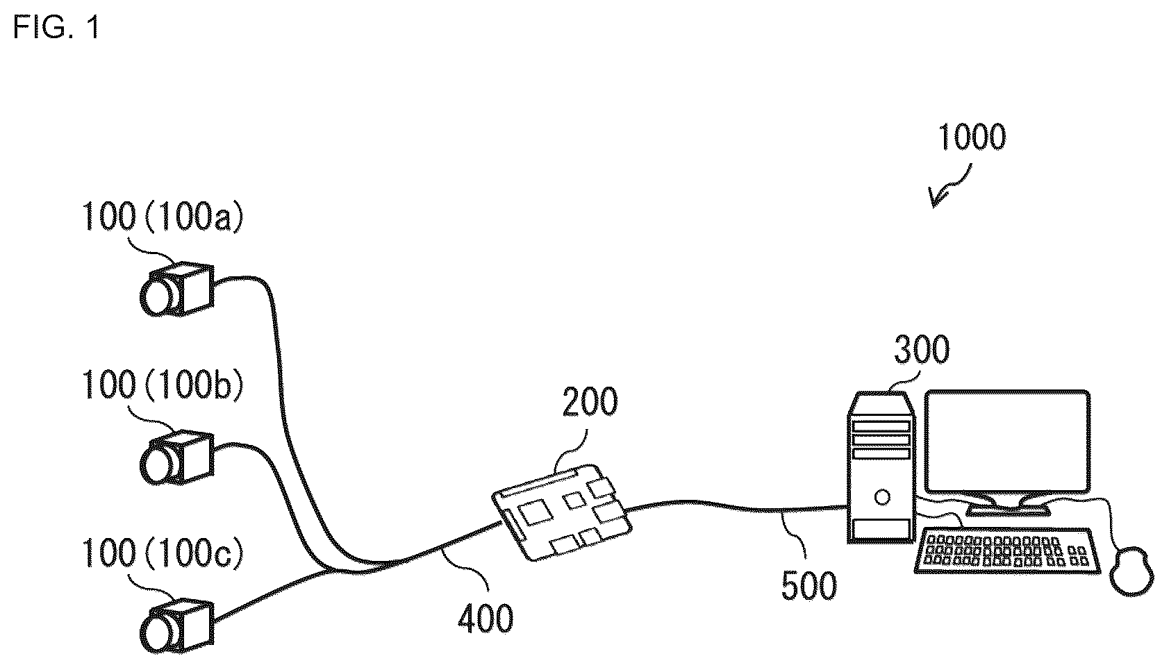Patent US12155929 — Imaging device, processing device, data transmission system, and data transmission method for transmission of image data — Figure 1