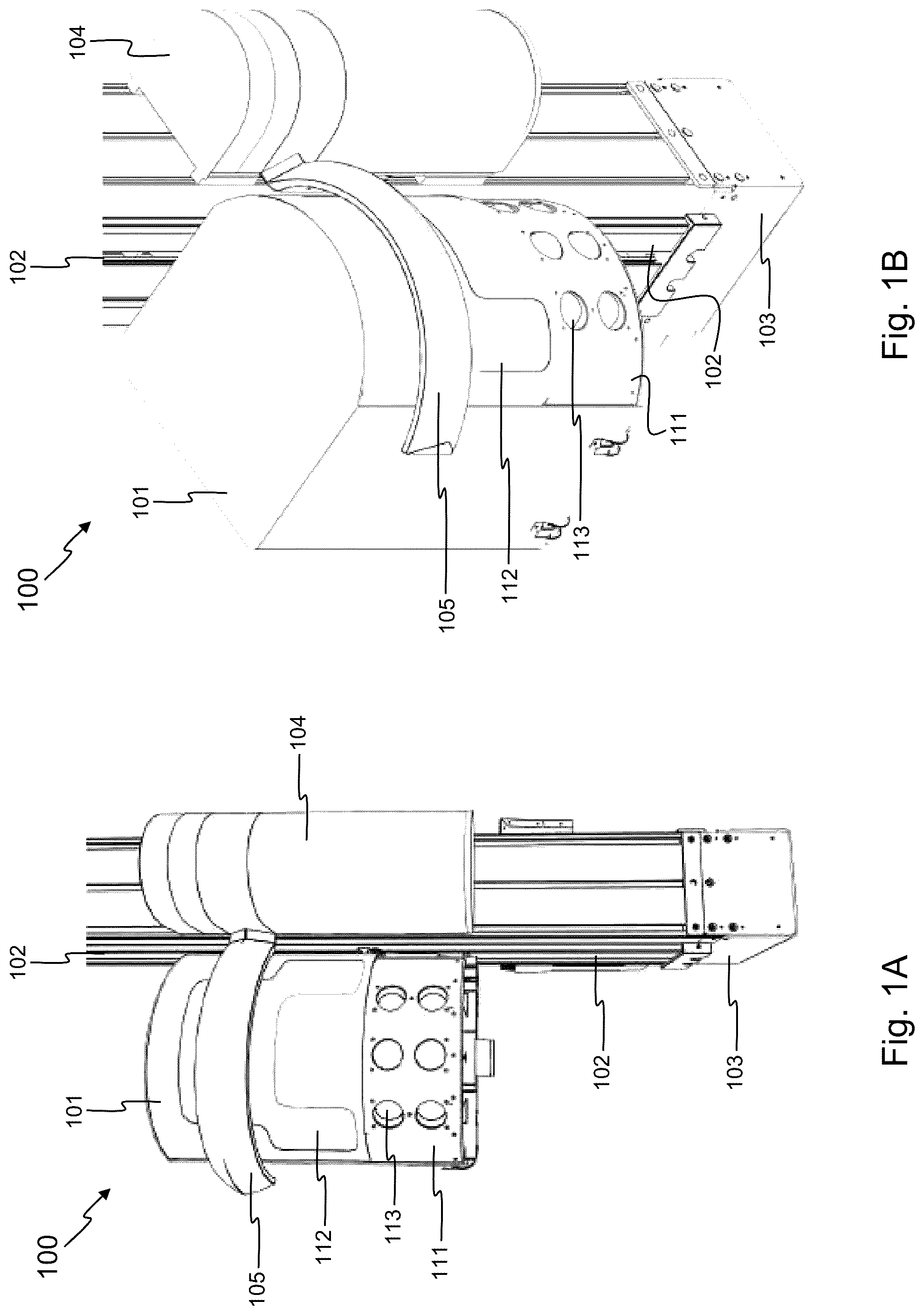 Patent US12155934 — Container scanning system with washing station — Figure 1