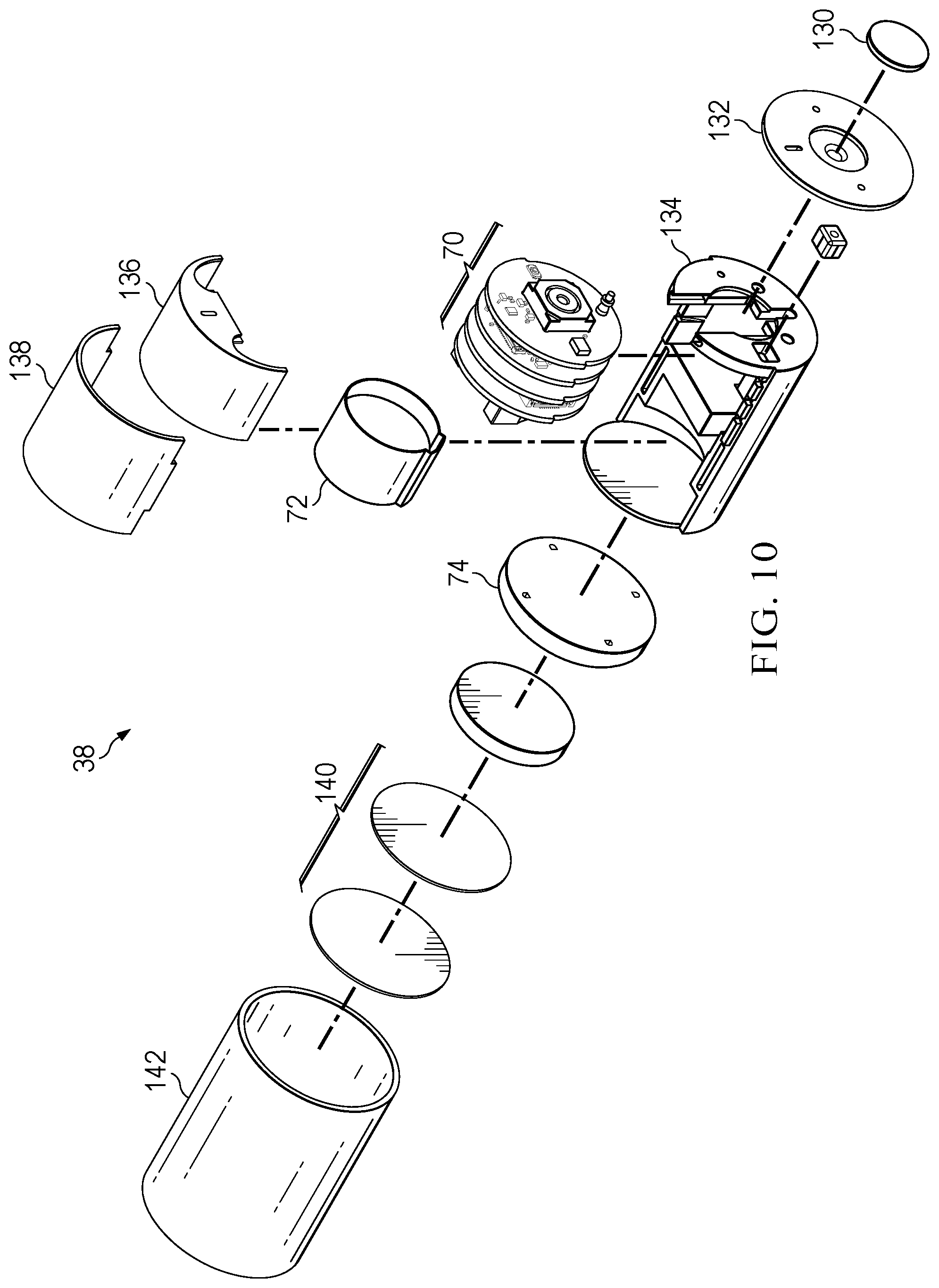 Patent US12155940 Figure 14 – Information handling system peripheral camera with magnetic coupling and display illumination adjustment