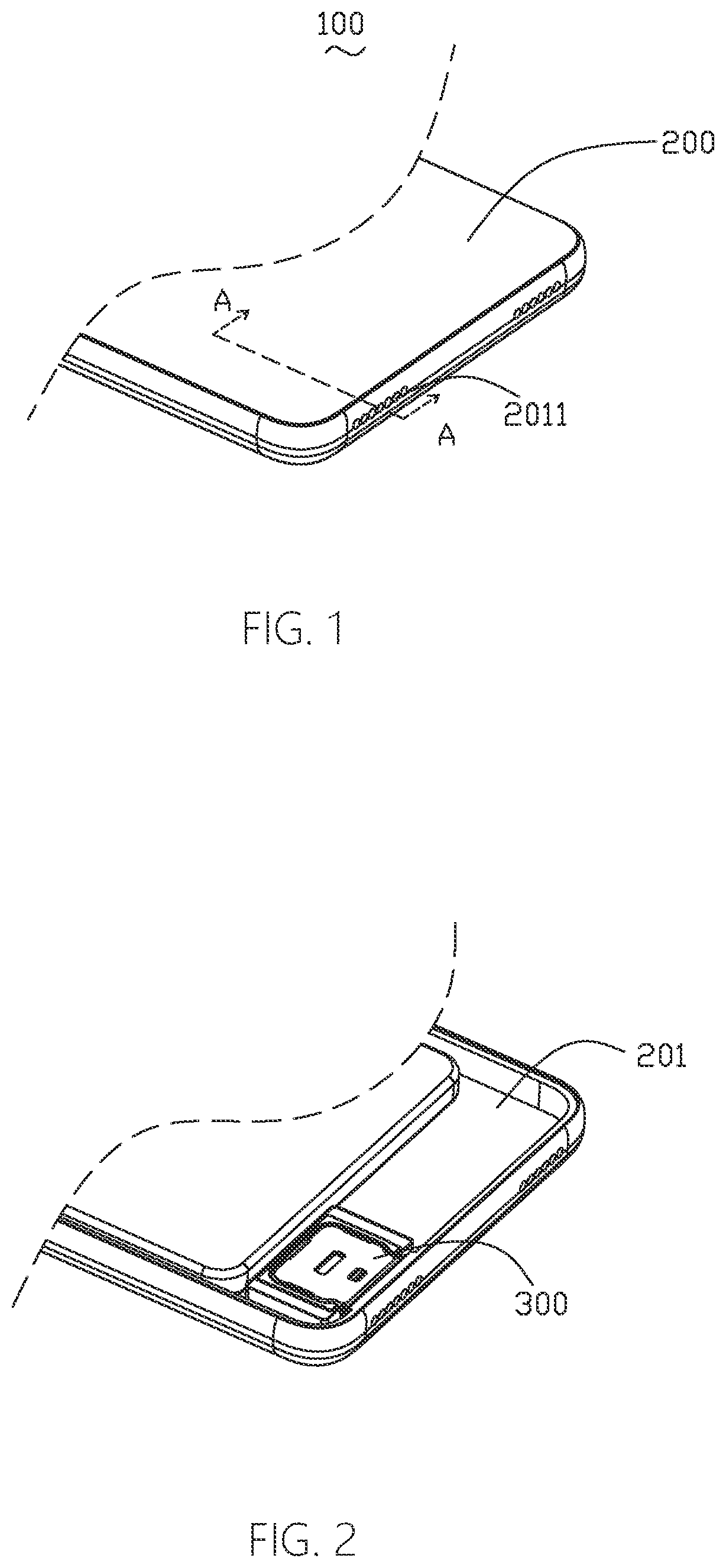 Patent US12155991 — Electronic device with a function of sound — Figure 1