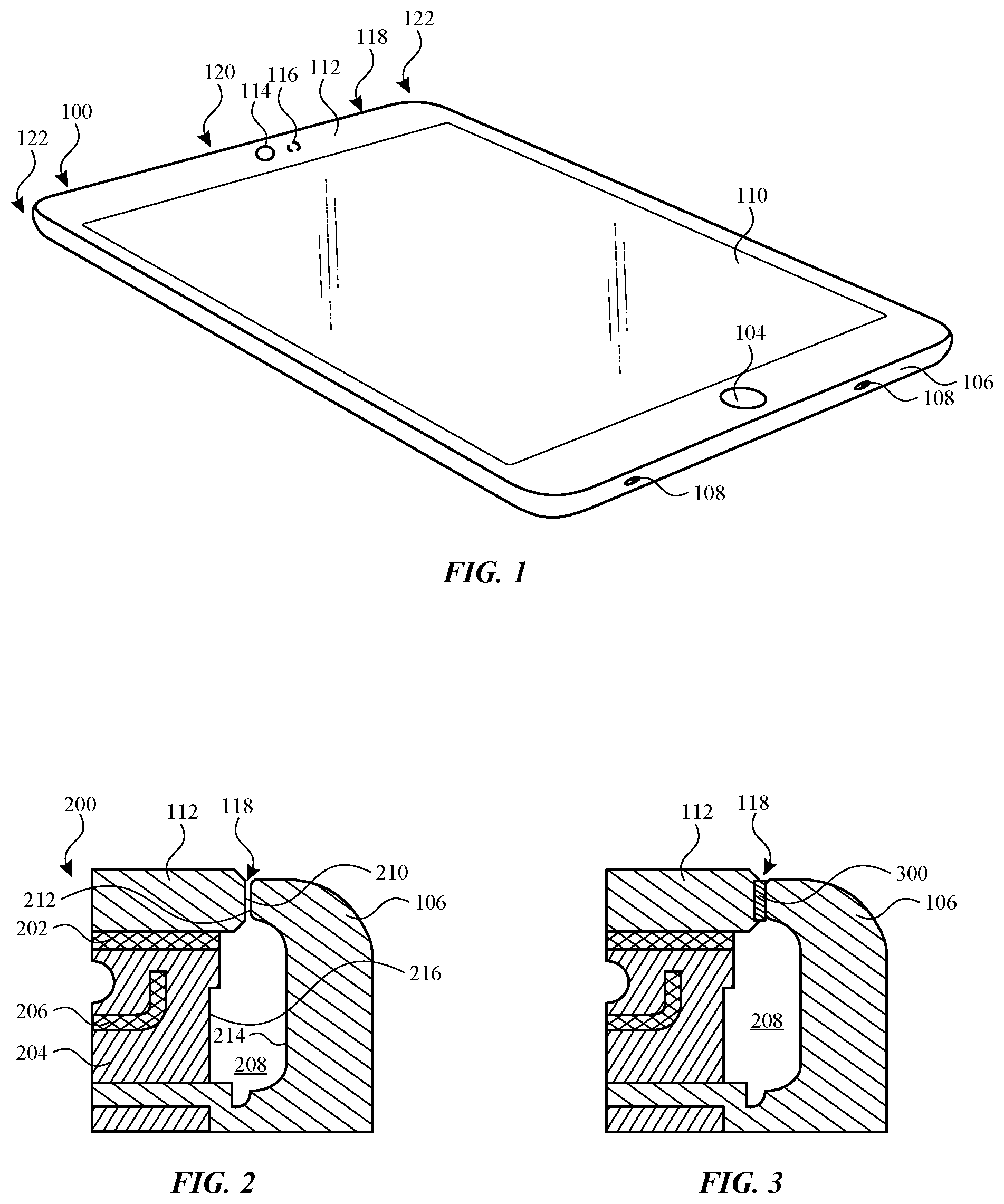 Patent US12155994 — Acoustic resonators for microphones — Figure 1