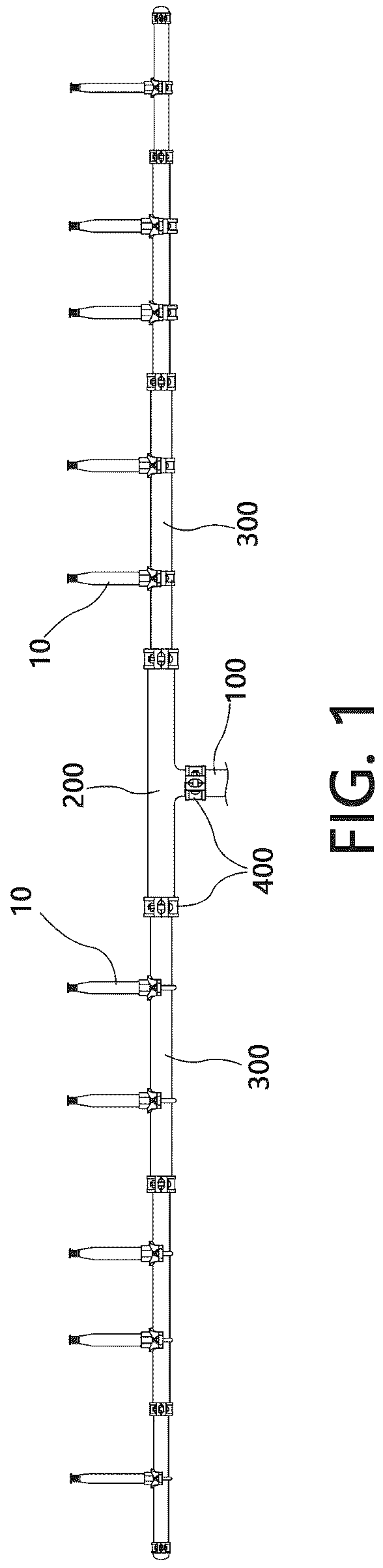 Patent US12157024 — Sprinkler system — Figure 1