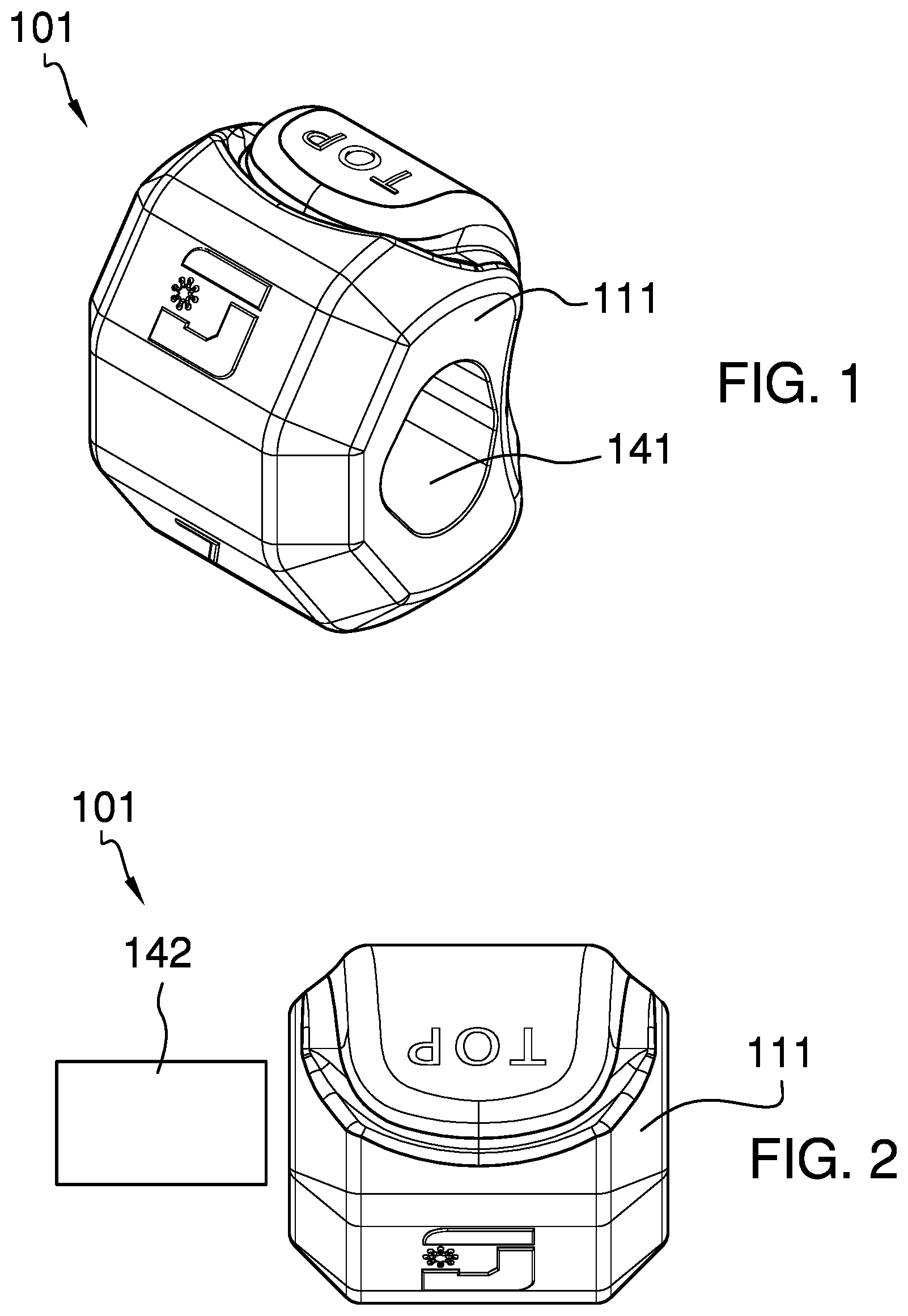 Patent US12157033 — Mouthpiece — Figure 1