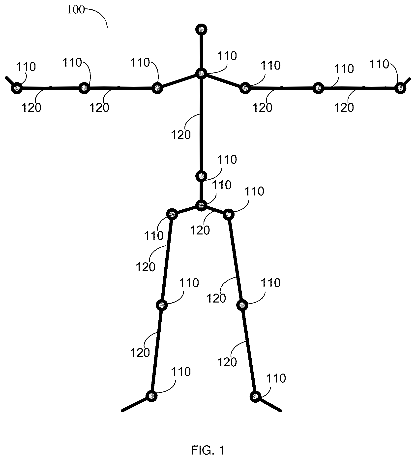 Patent US12157035 — Method and system for monitoring and feed-backing on execution of physical exercise routines — Figure 1