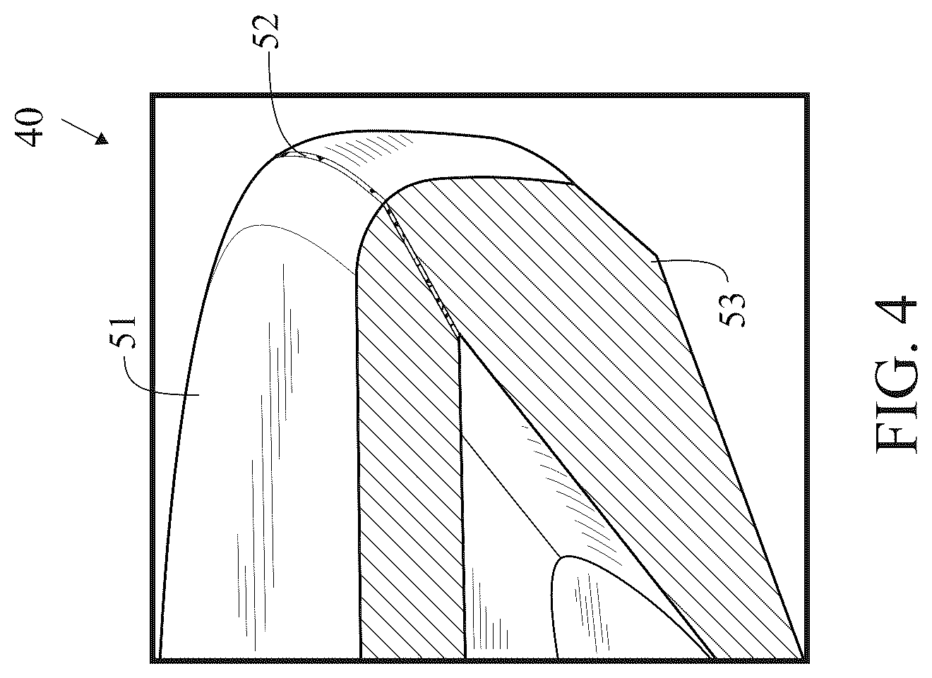 Patent US12157039 Figure 4 – Golf club head with miter joint for brazing