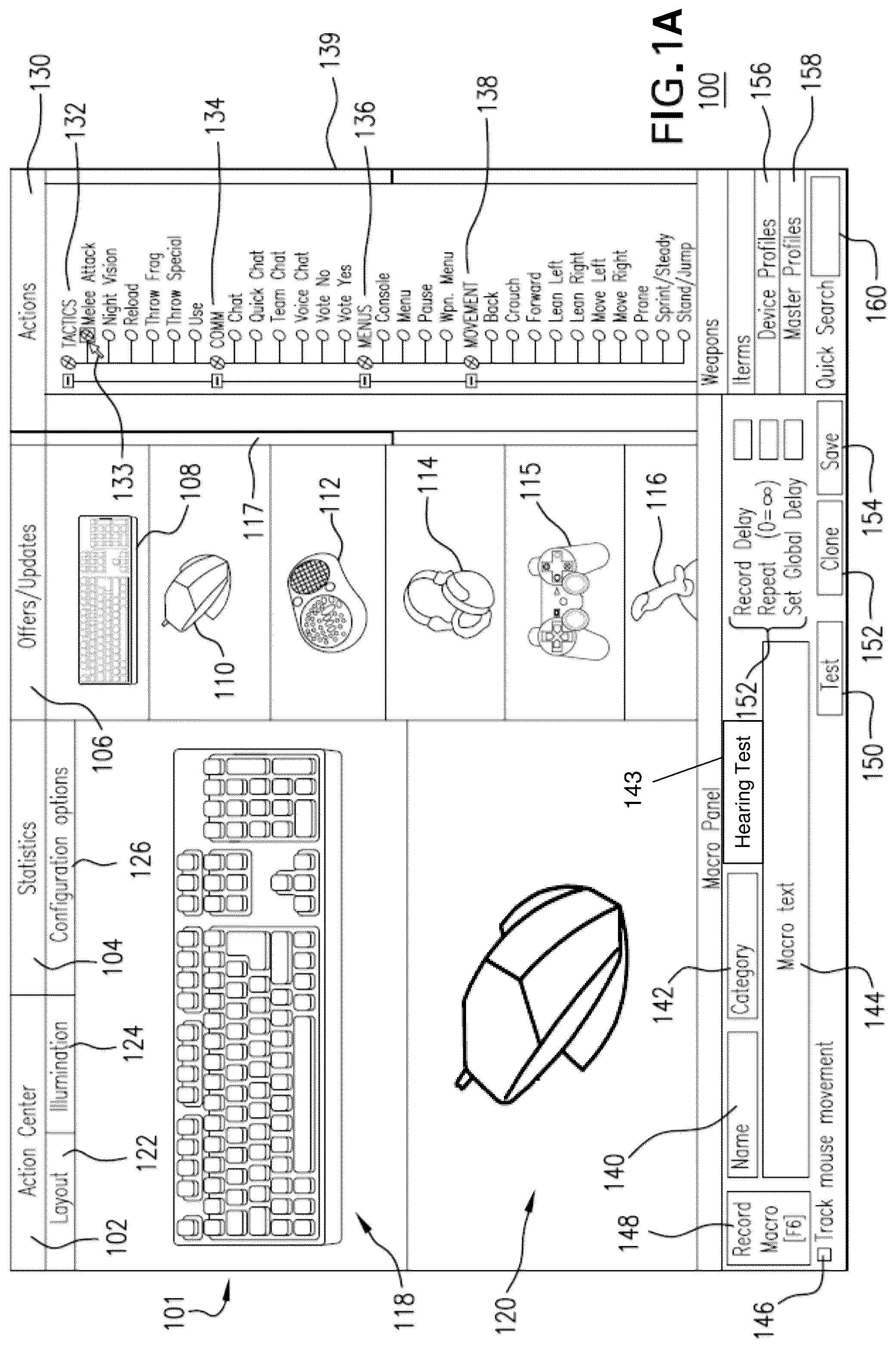 Patent US12157059 — Apparatus and method for enhancing sound produced by a gaming application — Figure 1