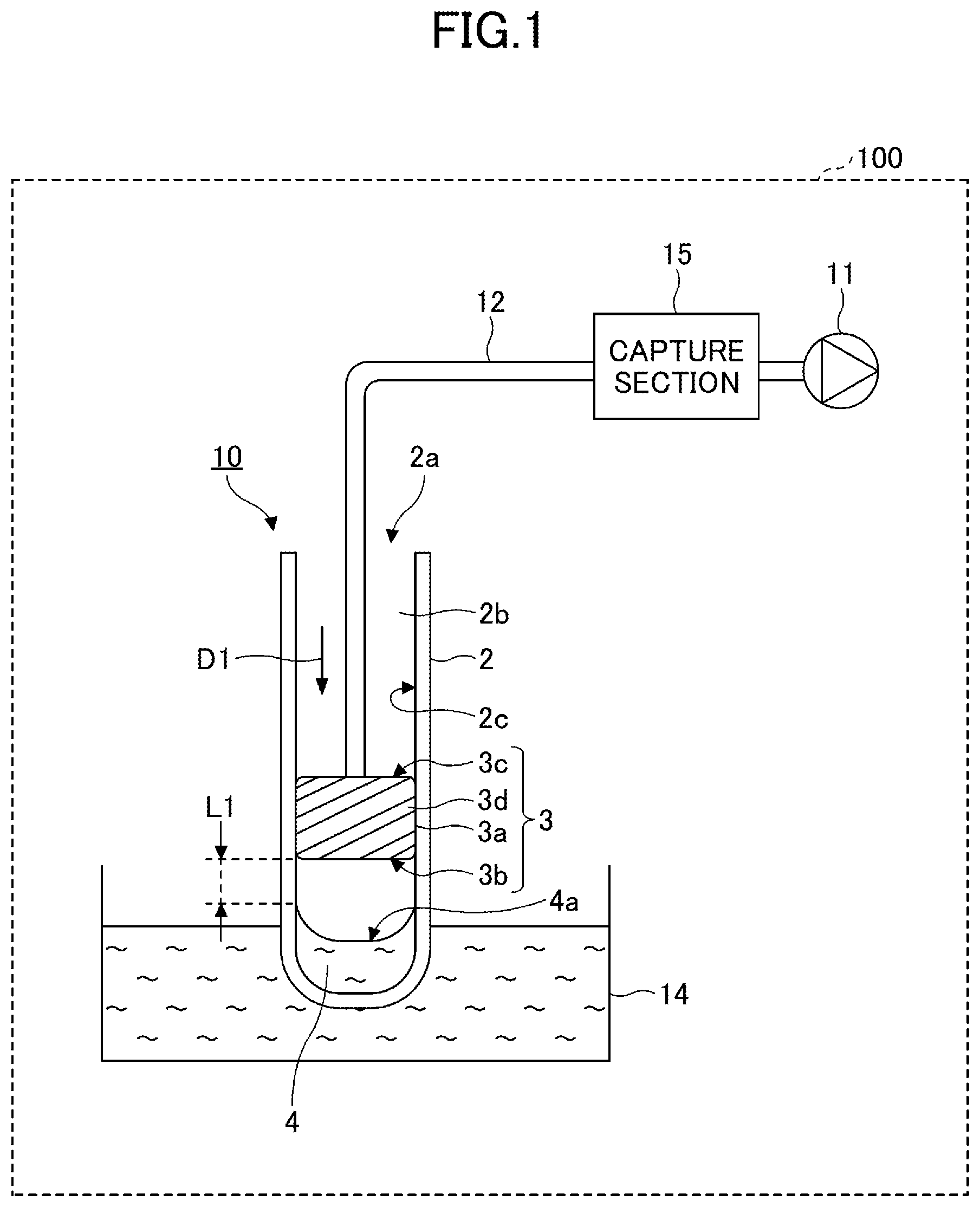 Patent US12157070 — Separation instrument, separation device, separation system, and separation method — Figure 1