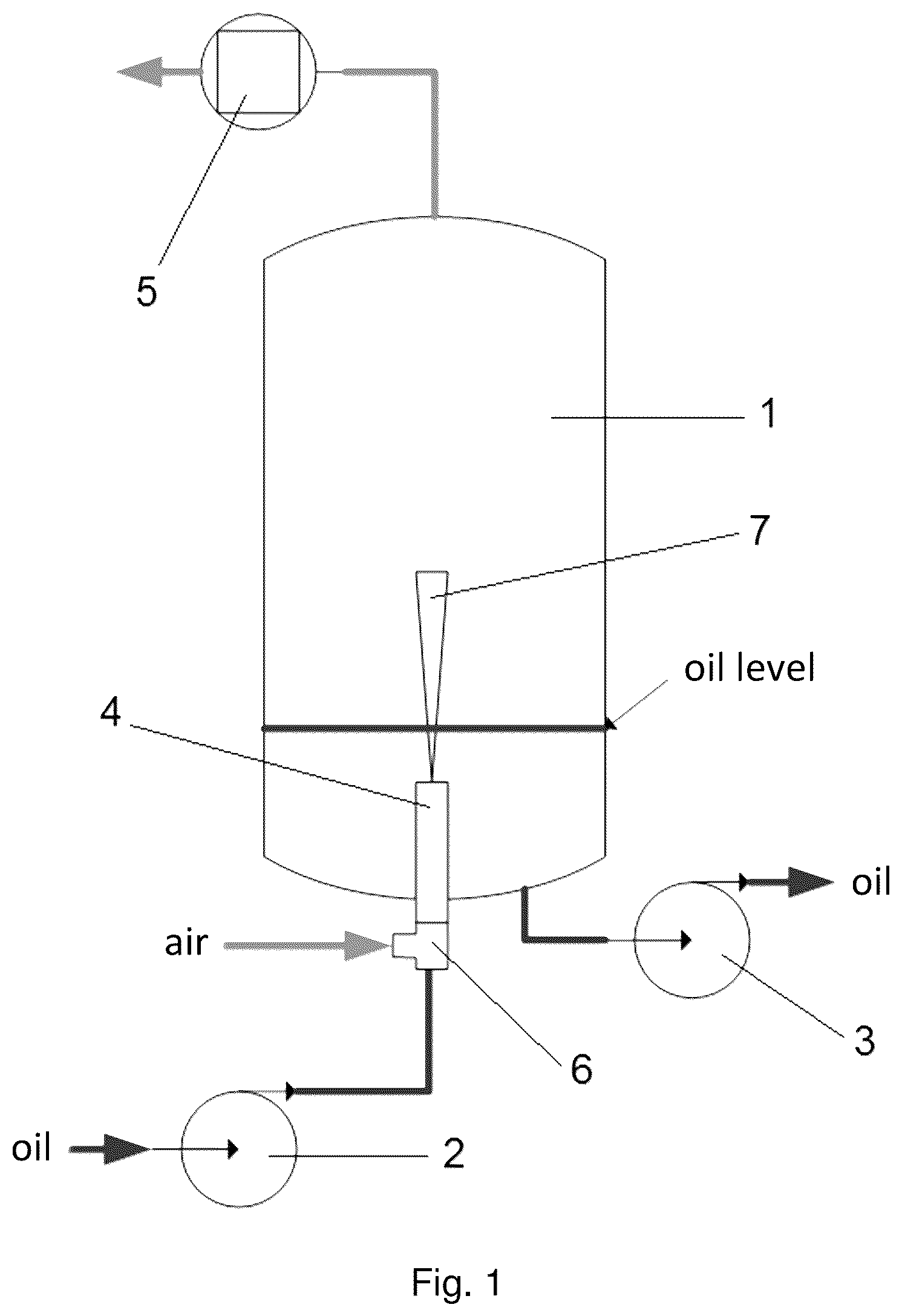 Patent US12157074 Figure 1 – Dehydrating and degassing unit