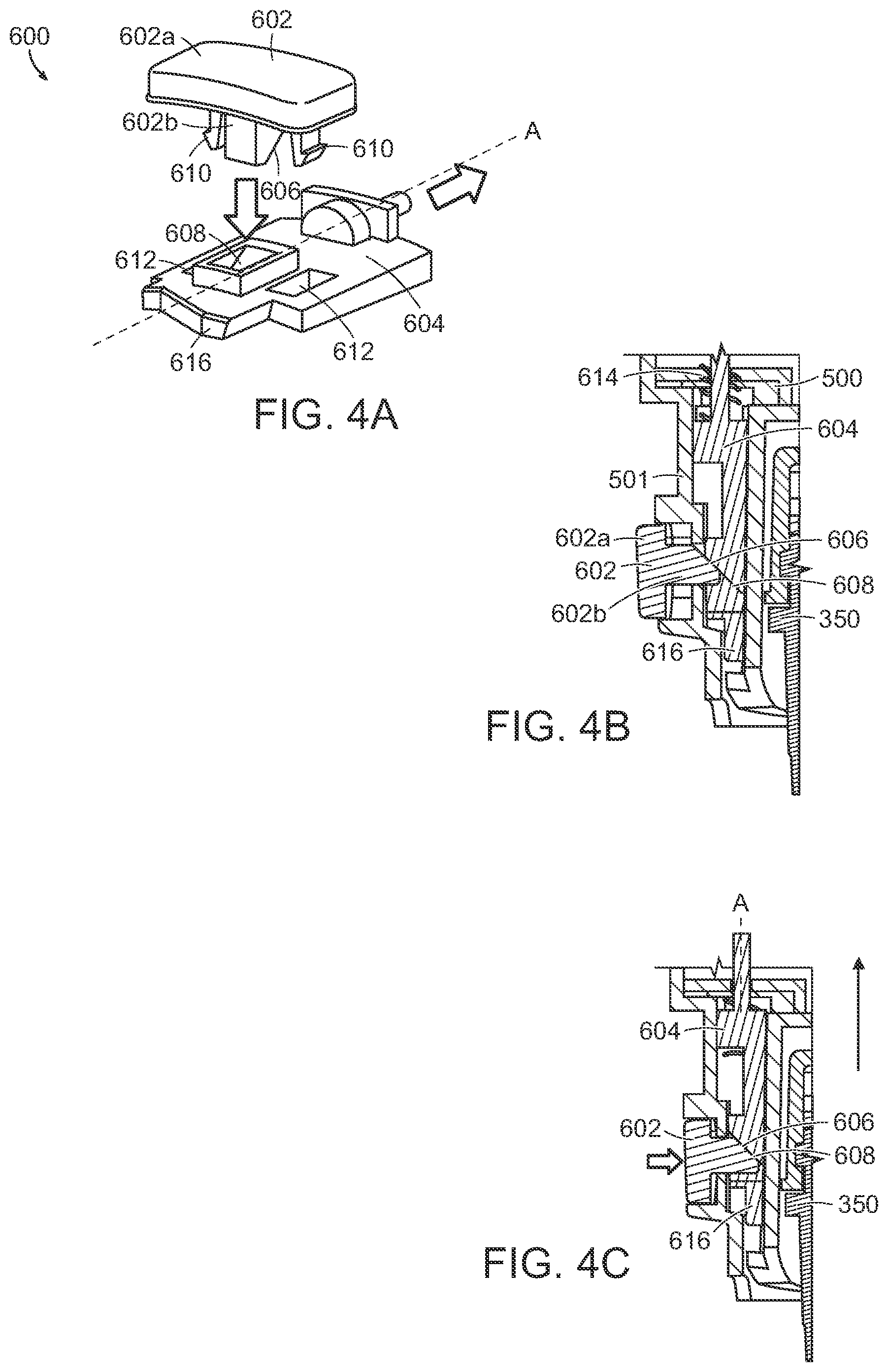 Patent US12157099 Figure 5 – Locking assembly for a micro puree machine