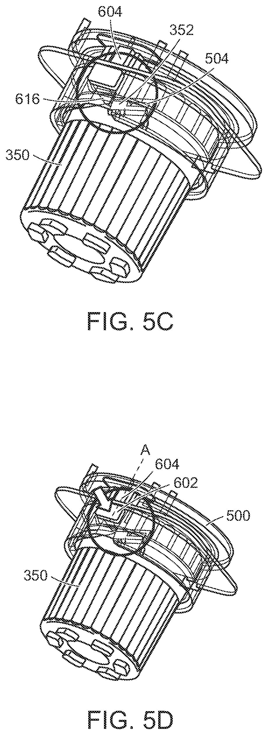 Patent US12157099 Figure 7 – Locking assembly for a micro puree machine