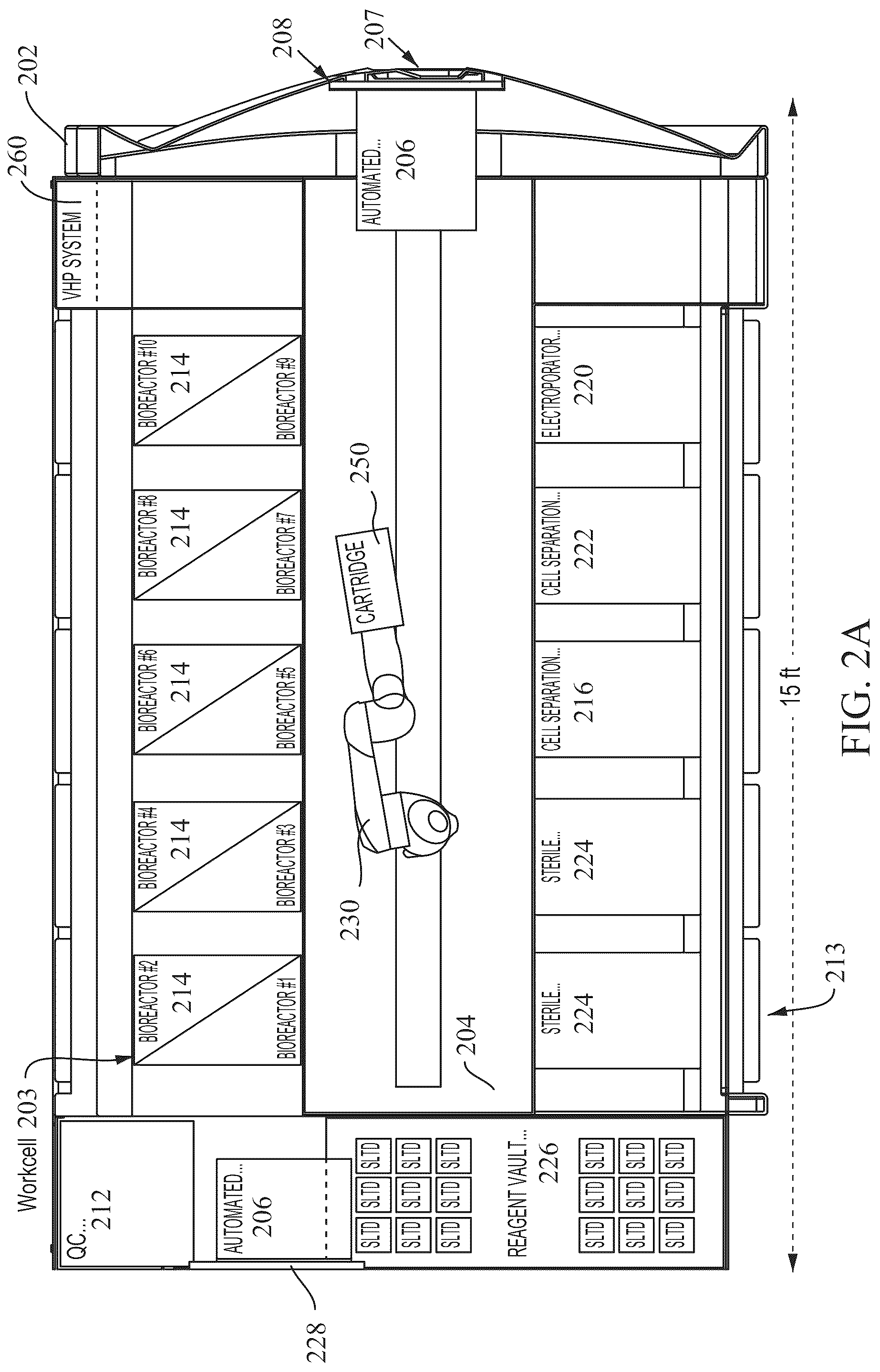 Patent US12157119 Figure 2 – Systems and methods for cell processing