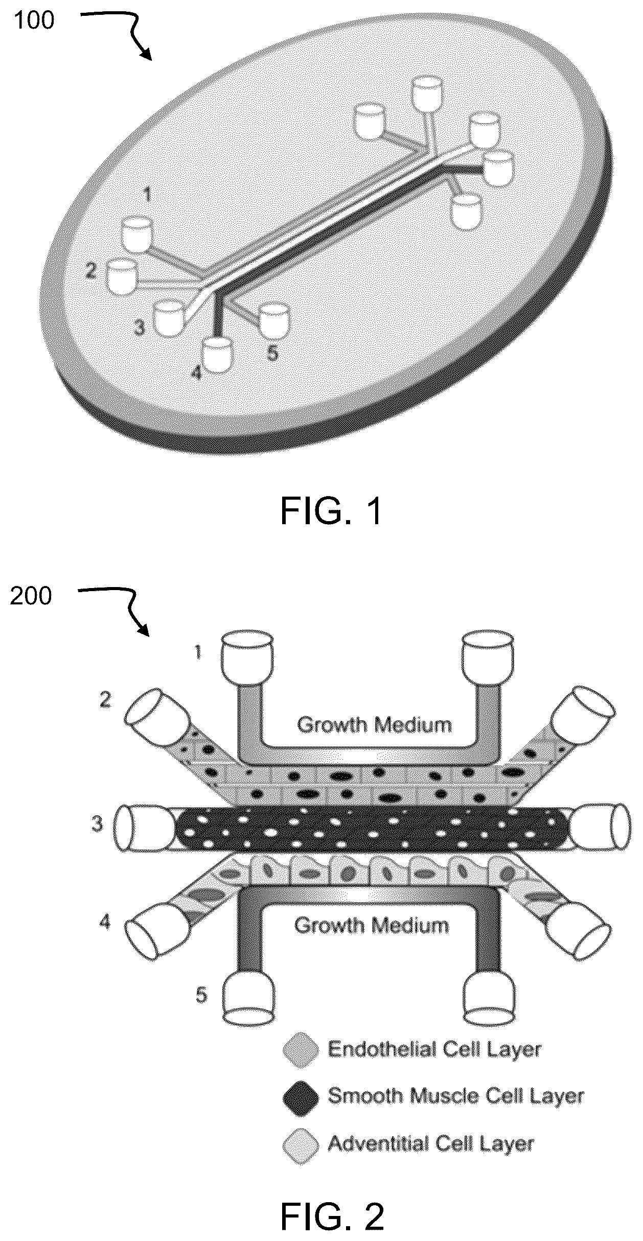 Patent US12157120 — Emulating disease in a microfluidic system with a releasable interfacial film and communication between non-gel aqueous solutions — Figure 1