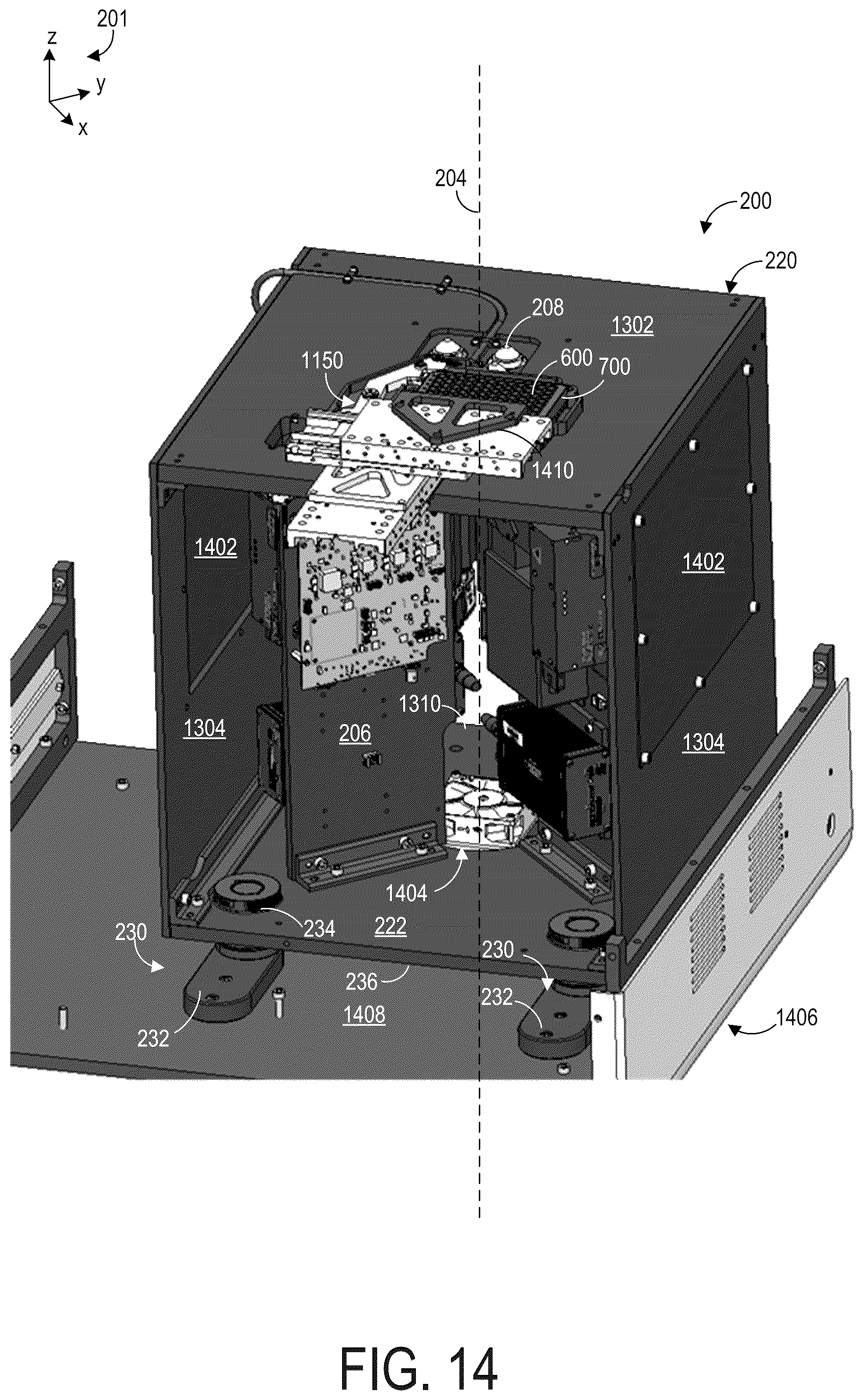 Patent US12157125 Figure 15 – Microplate holder for imaging system