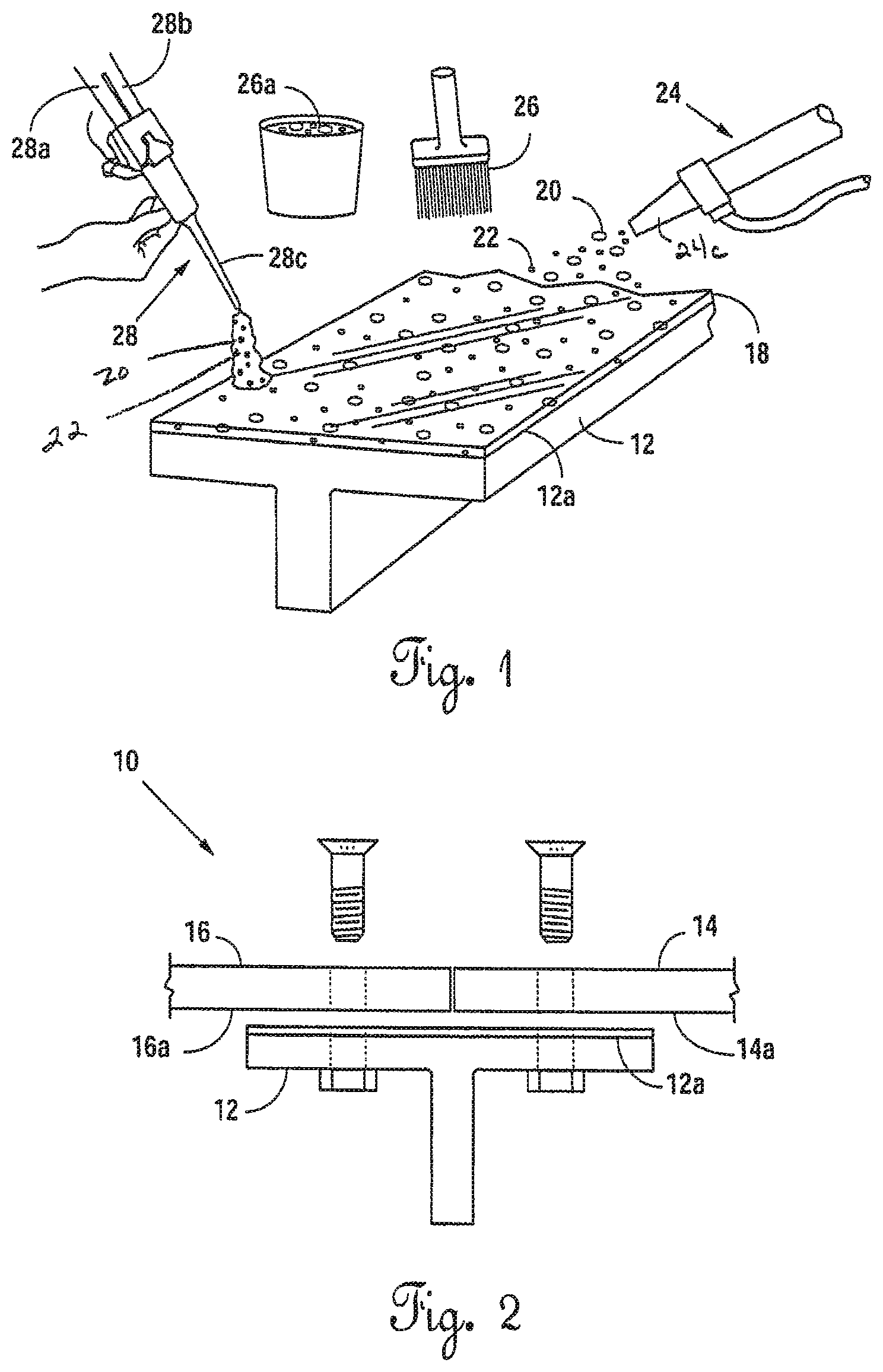 Patent US12157136 — Sprayable sealant for aircraft parts and assemblies — Figure 1