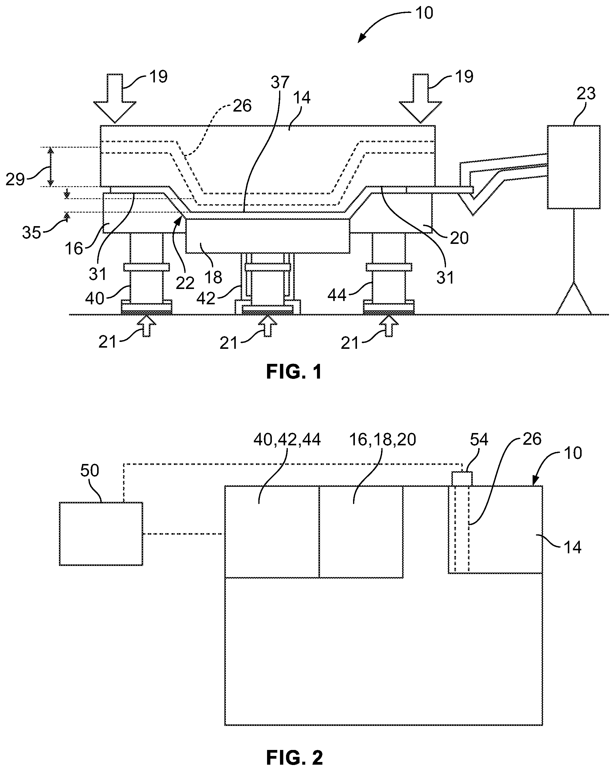 Patent US12157158 — Method and apparatus for forming varied strength zones of a vehicle component — Figure 1