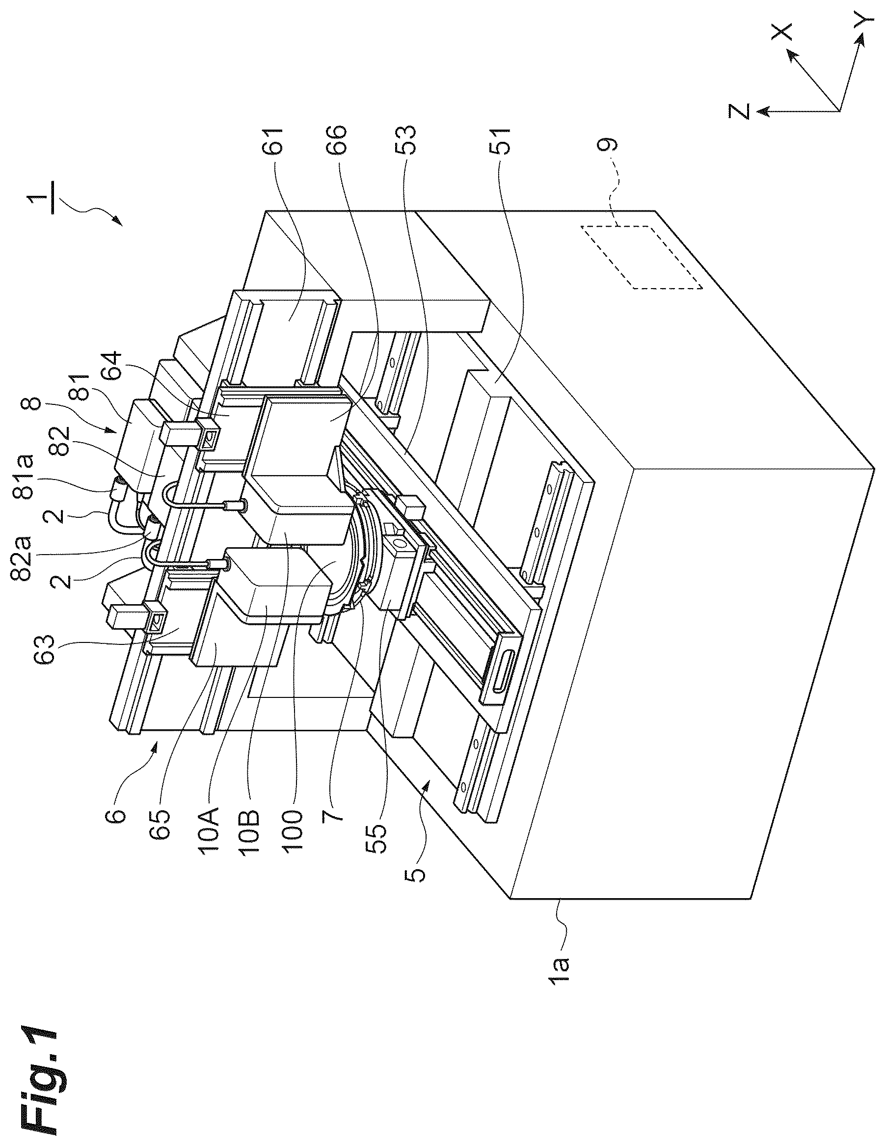 Patent US12157187 — Laser machining device — Figure 1
