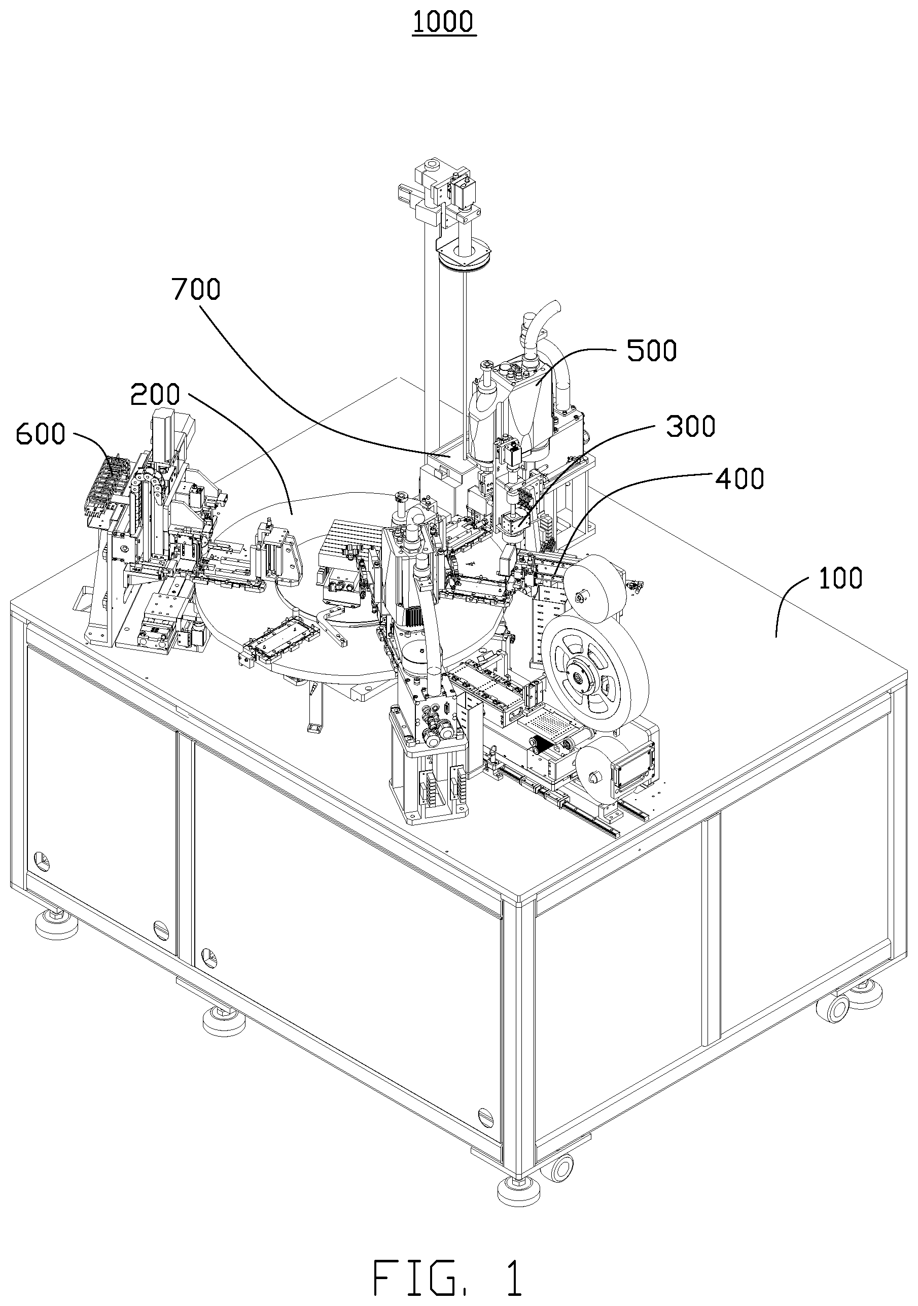 Patent US12157198 — Assembling equipment — Figure 1