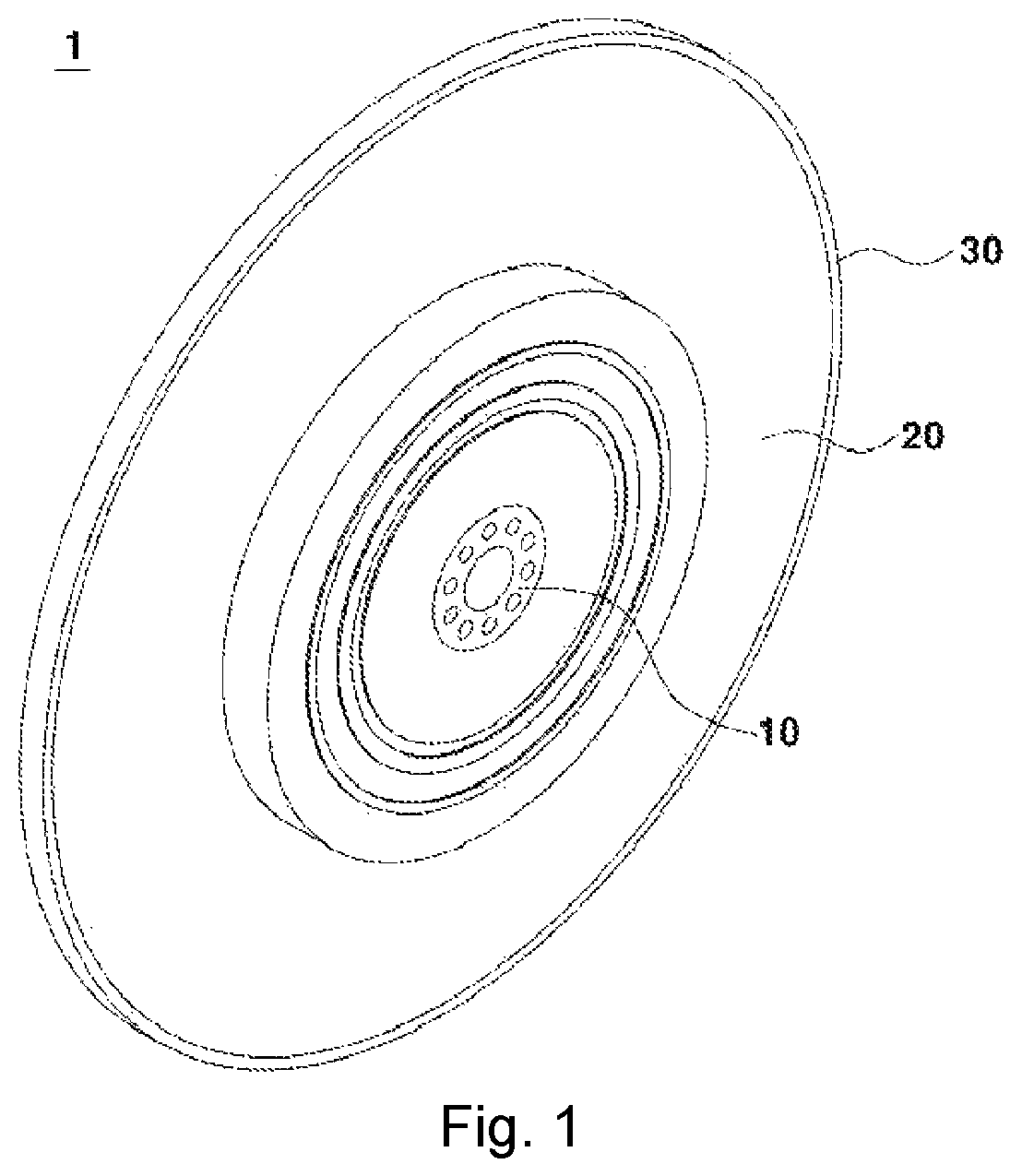 Patent US12157203 — Grinding wheel for grinding — Figure 1