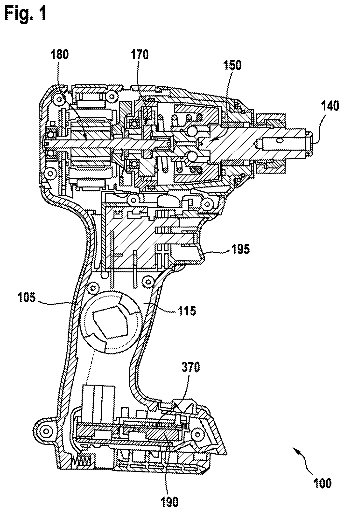 Patent US12157207 — Method for operating a handheld power tool — Figure 1