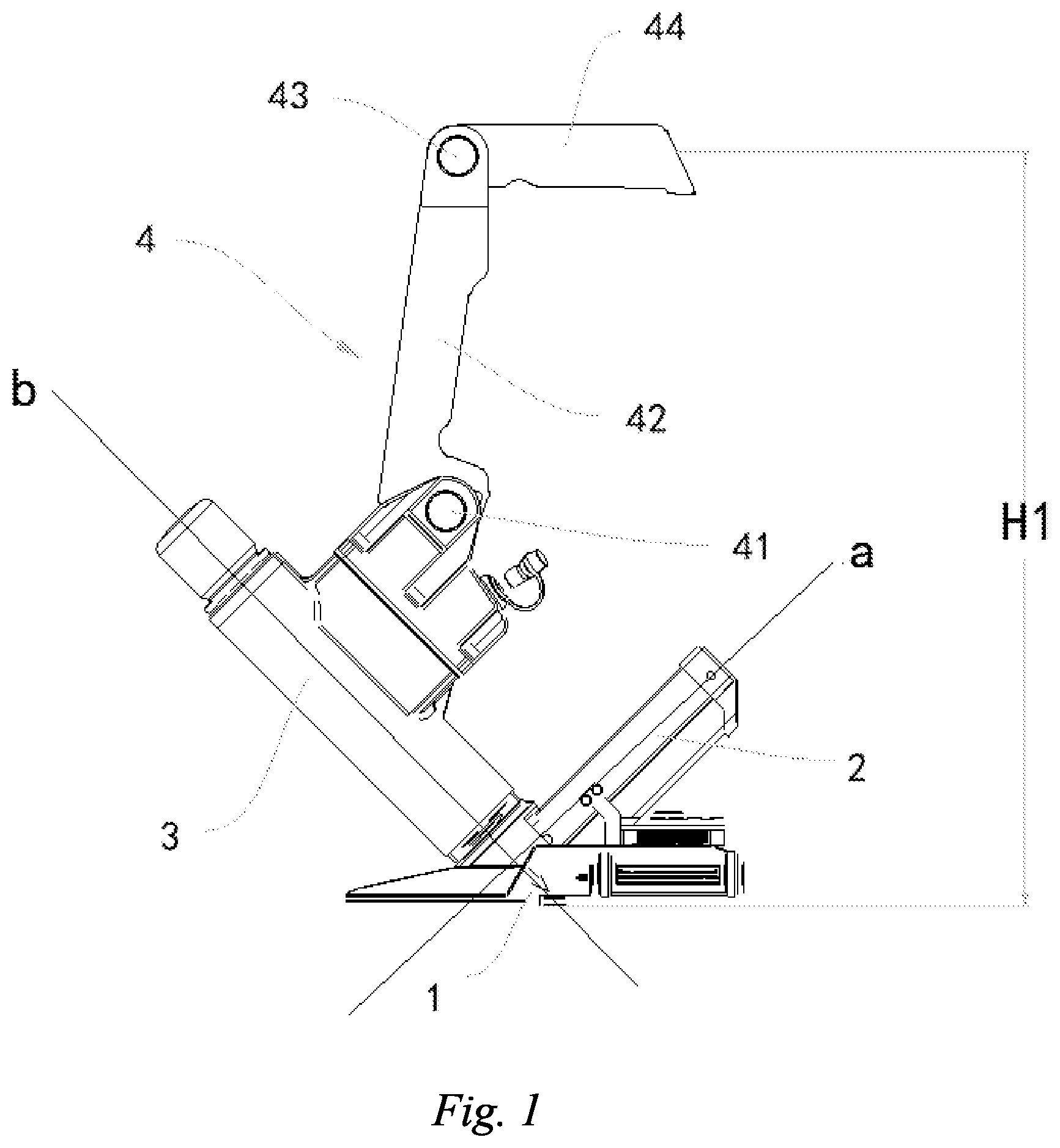 Patent US12157214 Figure 1 – Fastening device
