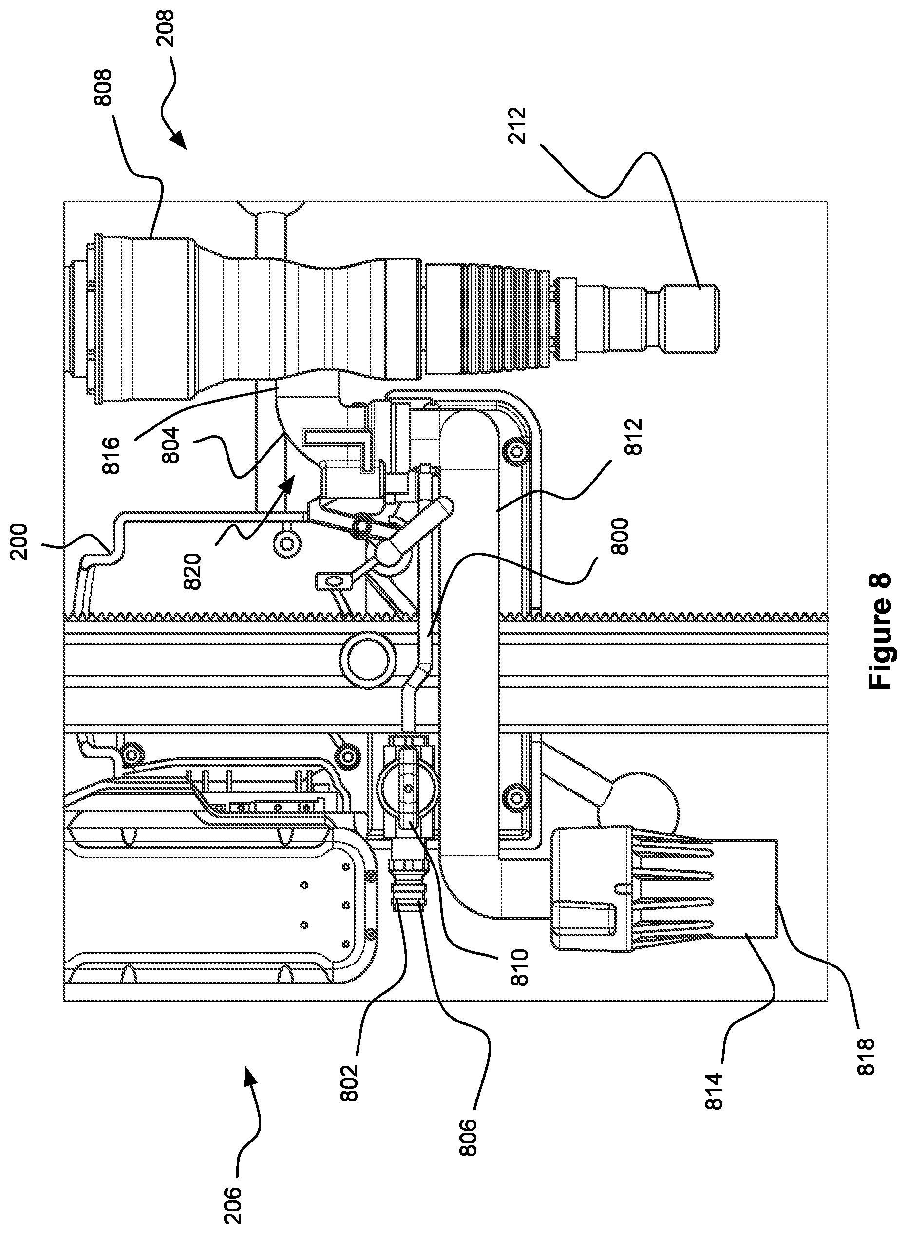 Patent US12157220 Figure 8 – Power tool stand