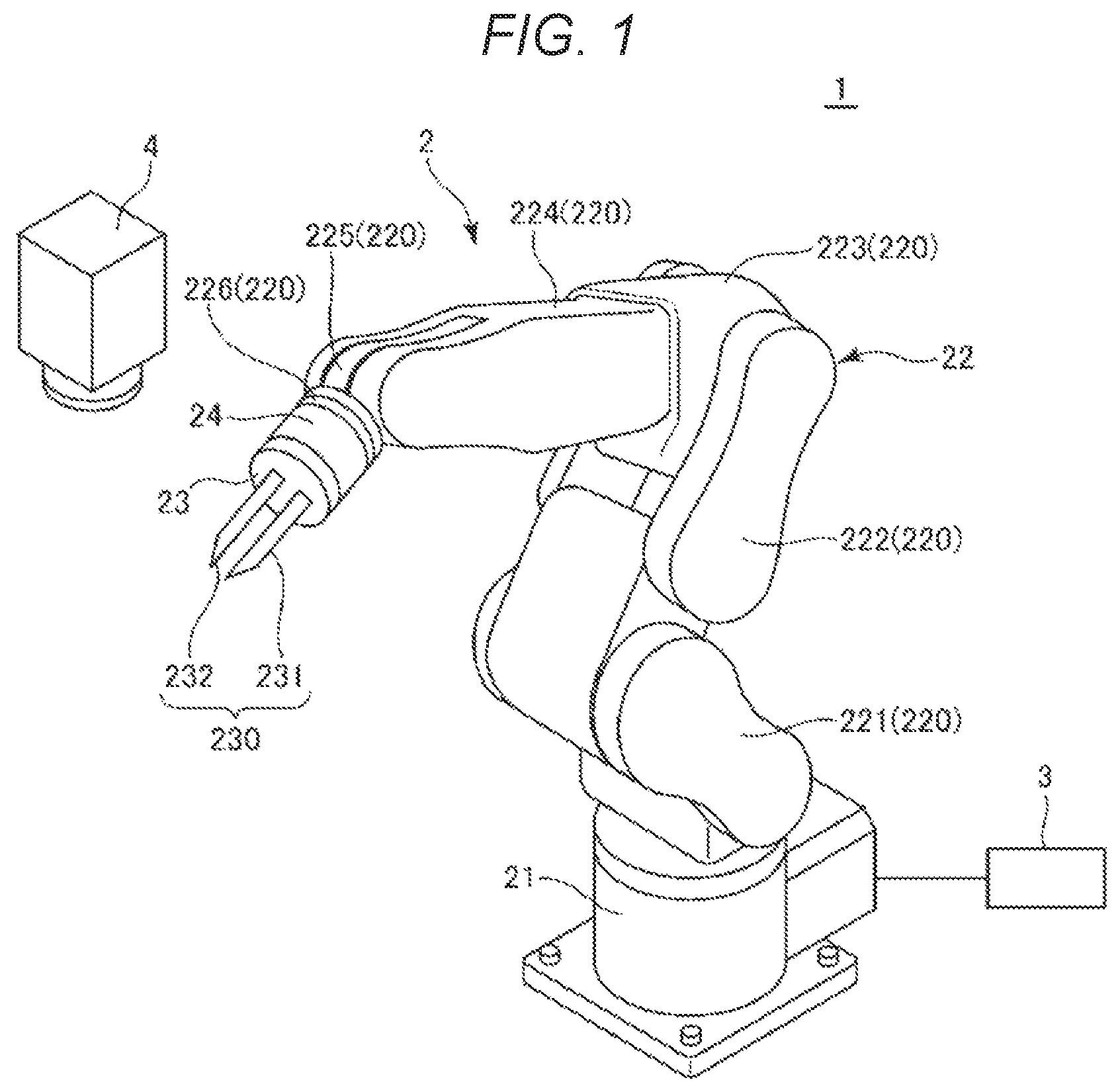 Patent US12157236 Figure 1 – Control method for robot system, robot system, and storage medium
