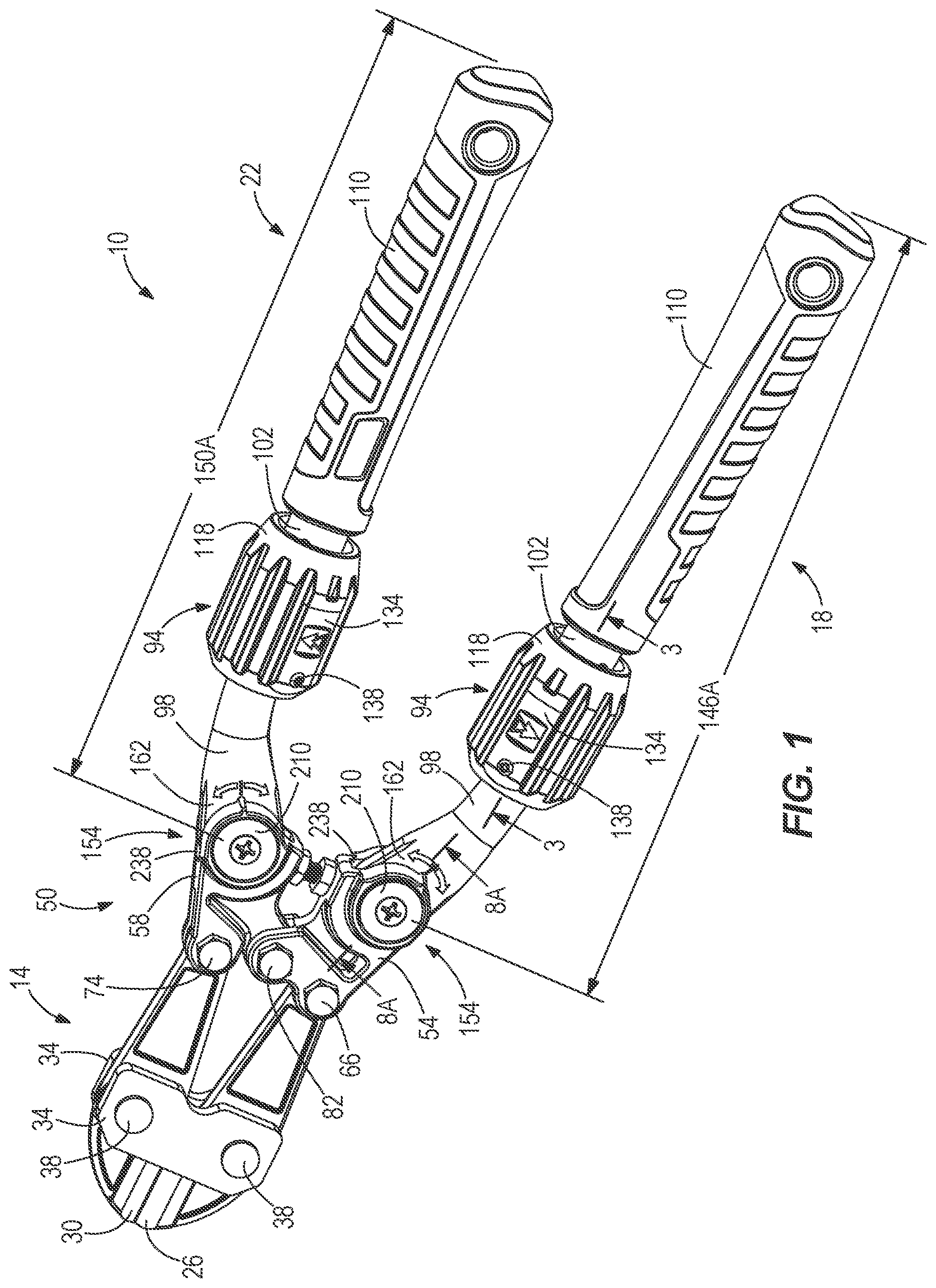 Patent US12157241 — Bolt cutter — Figure 1