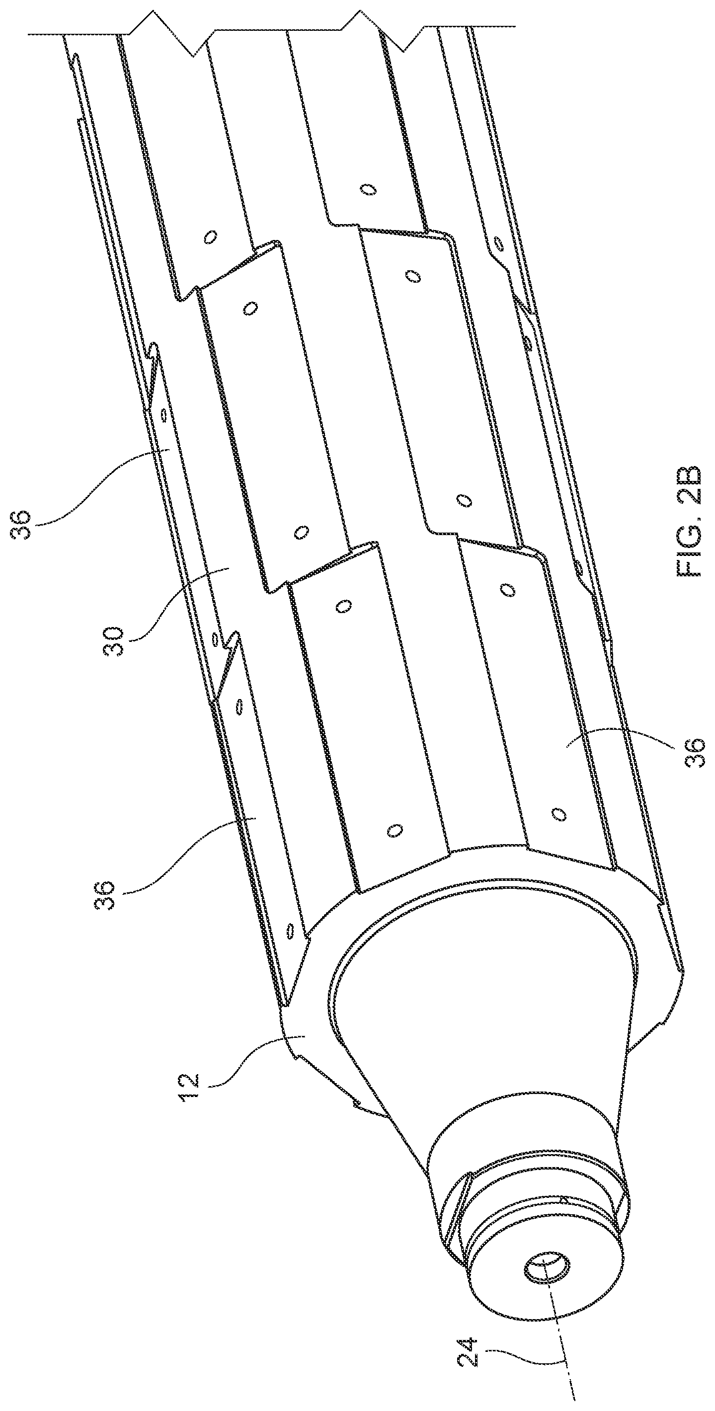 Patent US12157243 Figure 3 – Perforating apparatus and method for manufacturing a shaped line of weakness