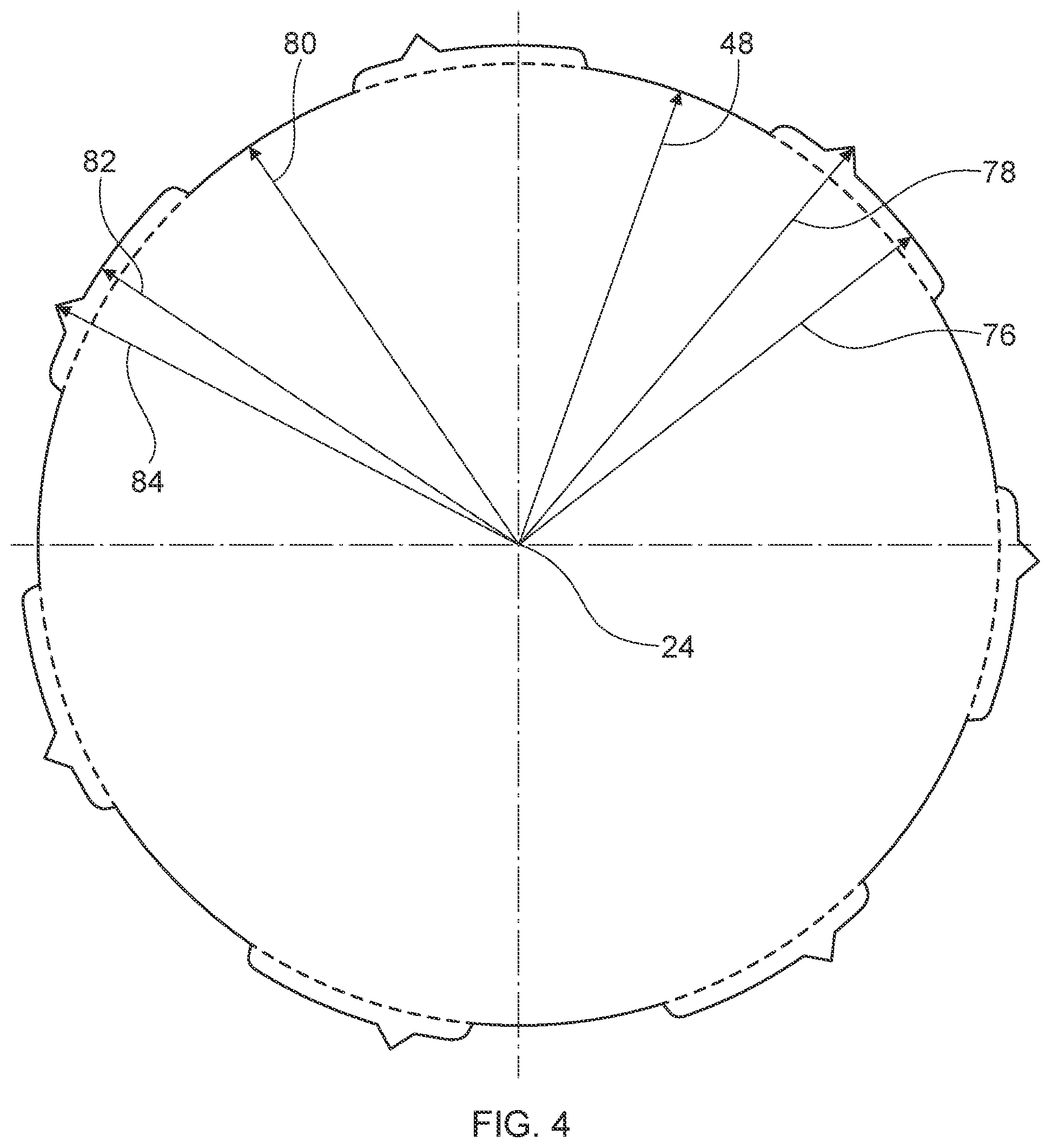 Patent US12157244 Figure 7 – Perforating apparatus and method for manufacturing a shaped line of weakness