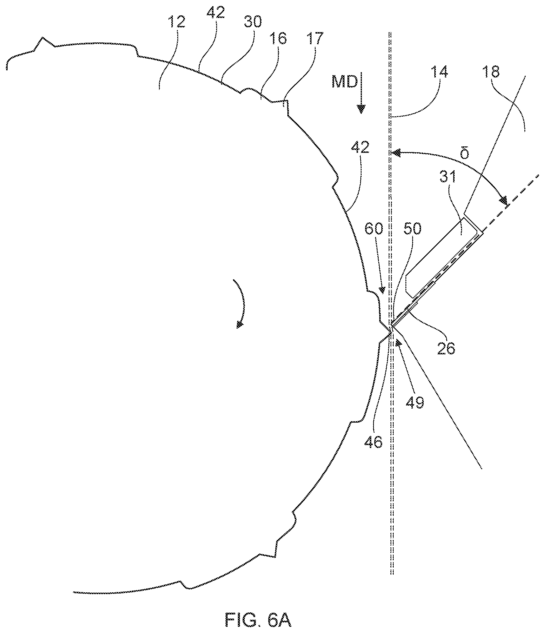 Patent US12157244 Figure 10 – Perforating apparatus and method for manufacturing a shaped line of weakness
