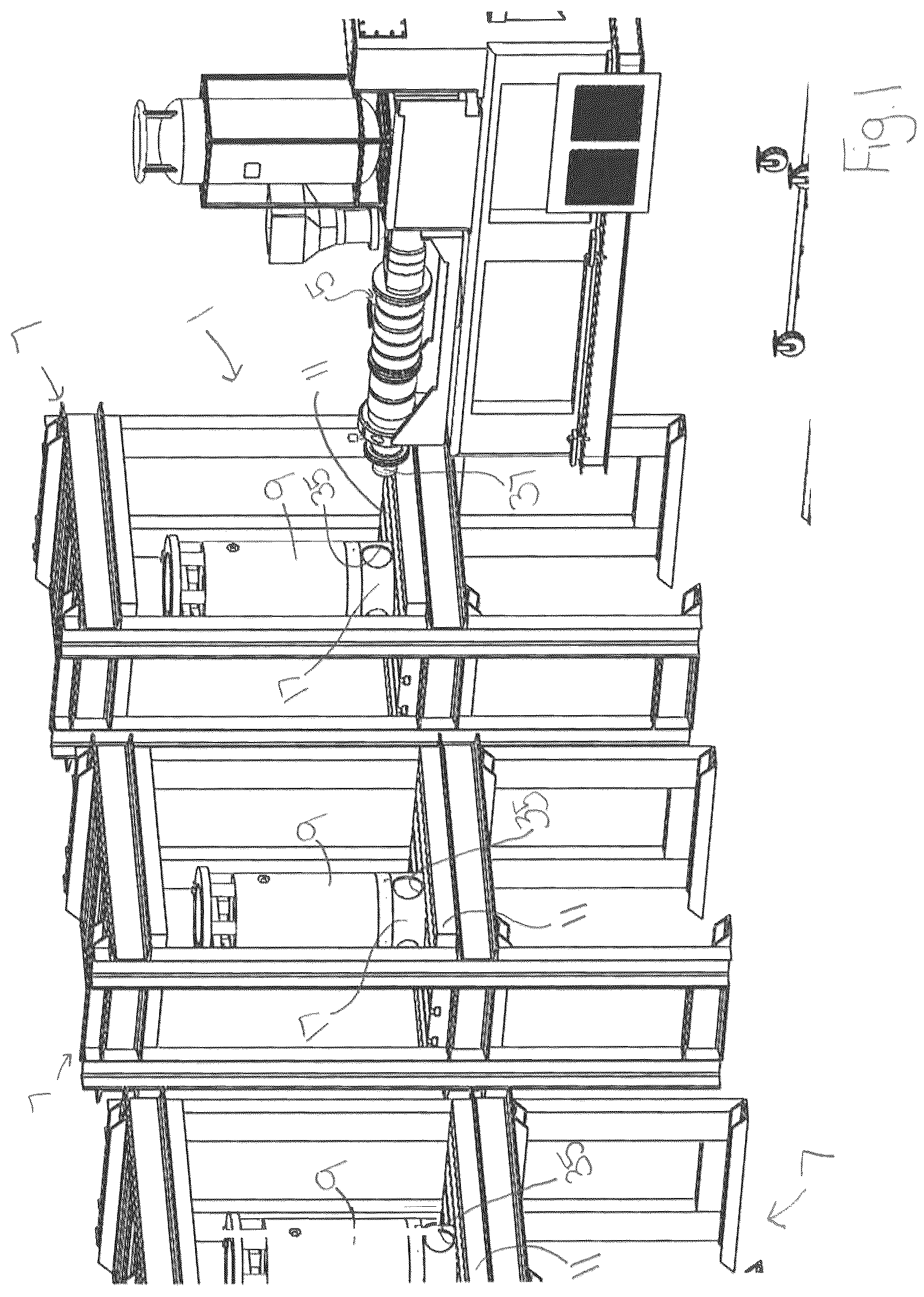 Patent US12157255 Figure 1 – System and method for molding stock shapes