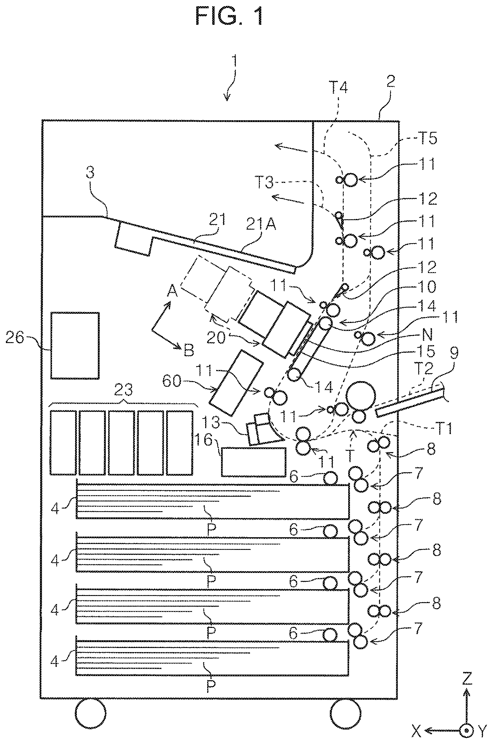 Patent US12157315 — Recording apparatus — Figure 1