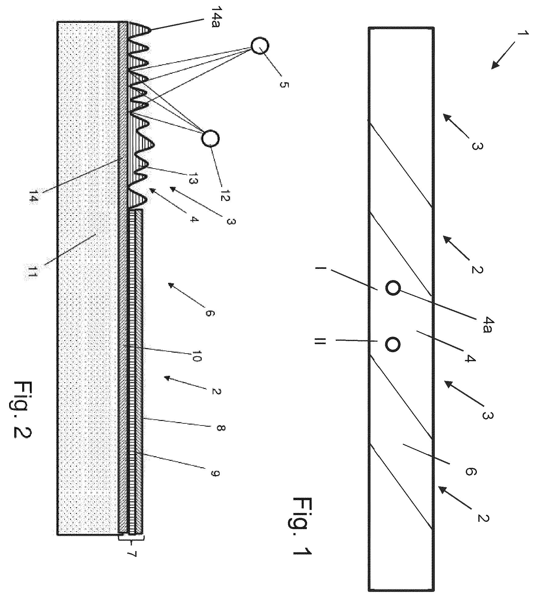 Patent US12157329 — Security element having at least one first color-shifting area — Figure 1