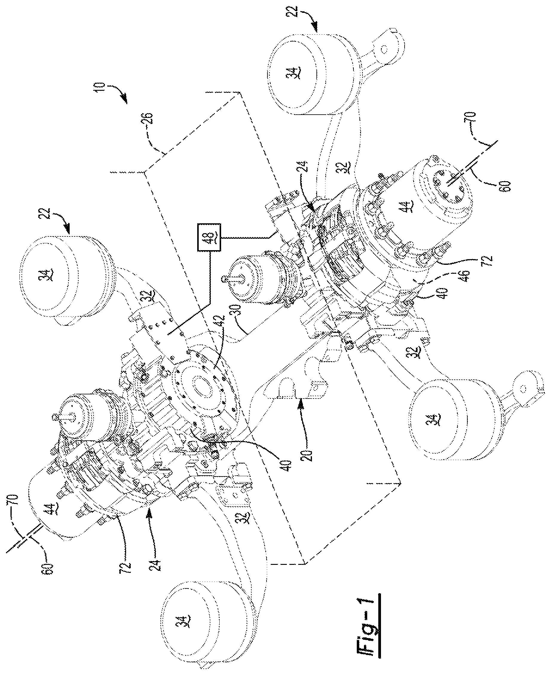 Patent US12157335 — Axle assembly — Figure 1
