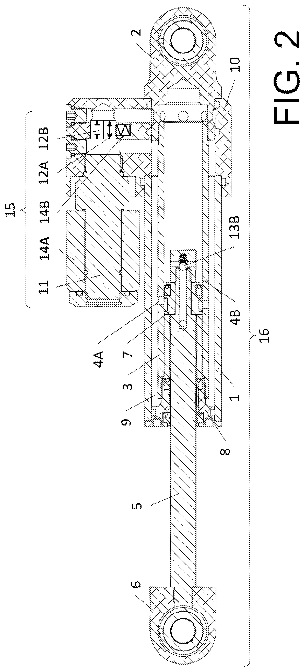 Patent US12157341 Figure 2 – Electronically adjustable sway bar link