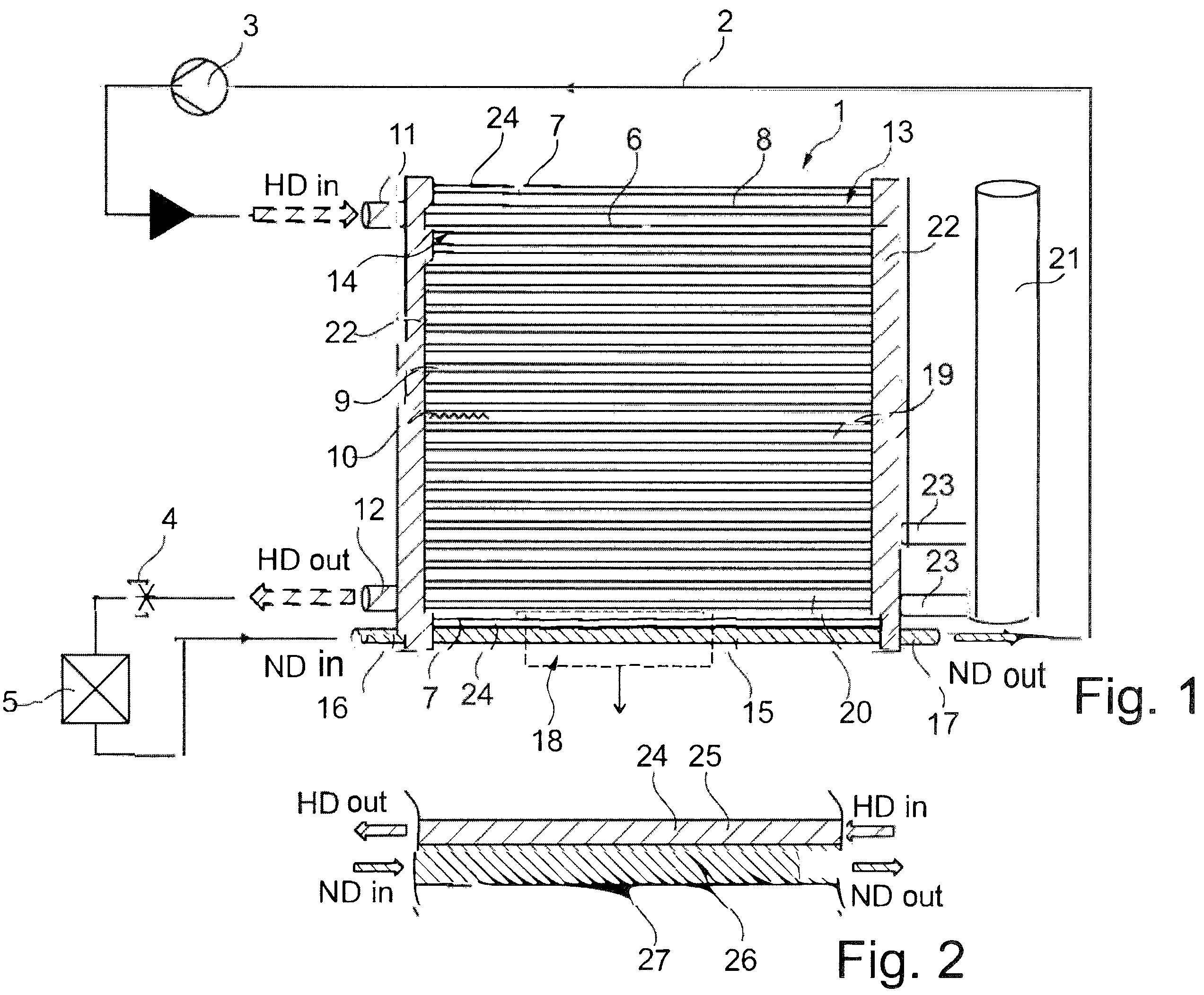 Patent US12157349 — Heat exchanger — Figure 1