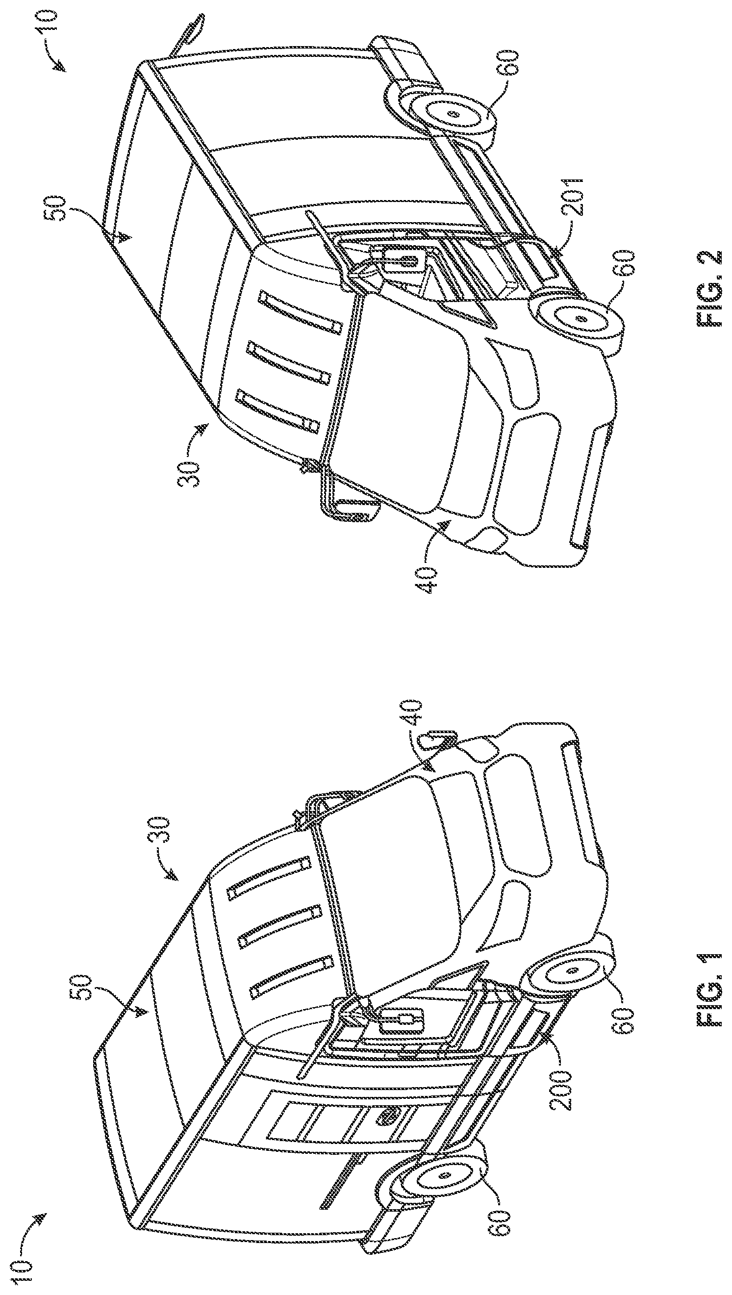 Patent US12157354 — Vehicle door and window arrangement — Figure 1
