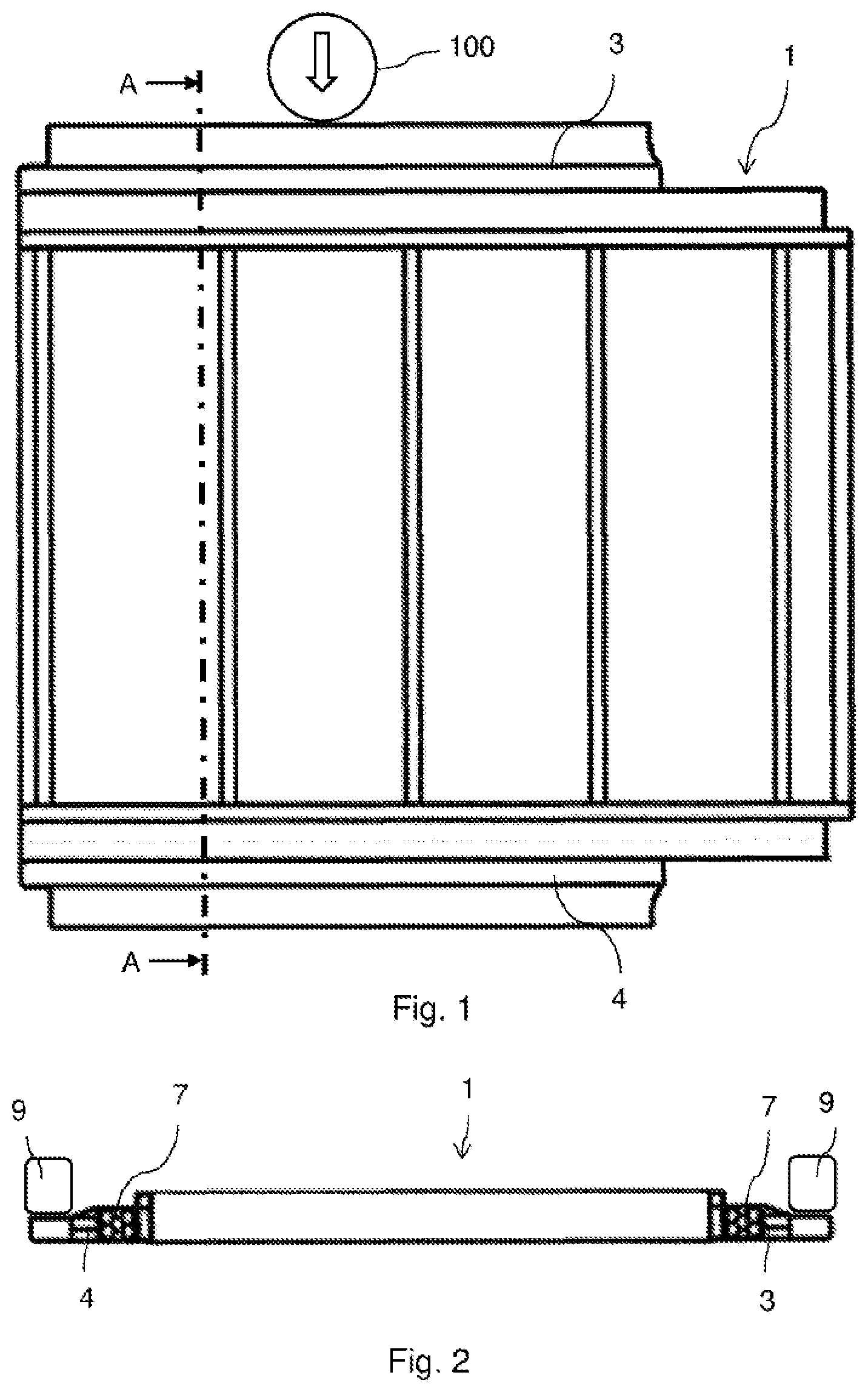 Patent US12157358 Figure 1 – Storage cell unit for a motor vehicle comprising an electric drive
