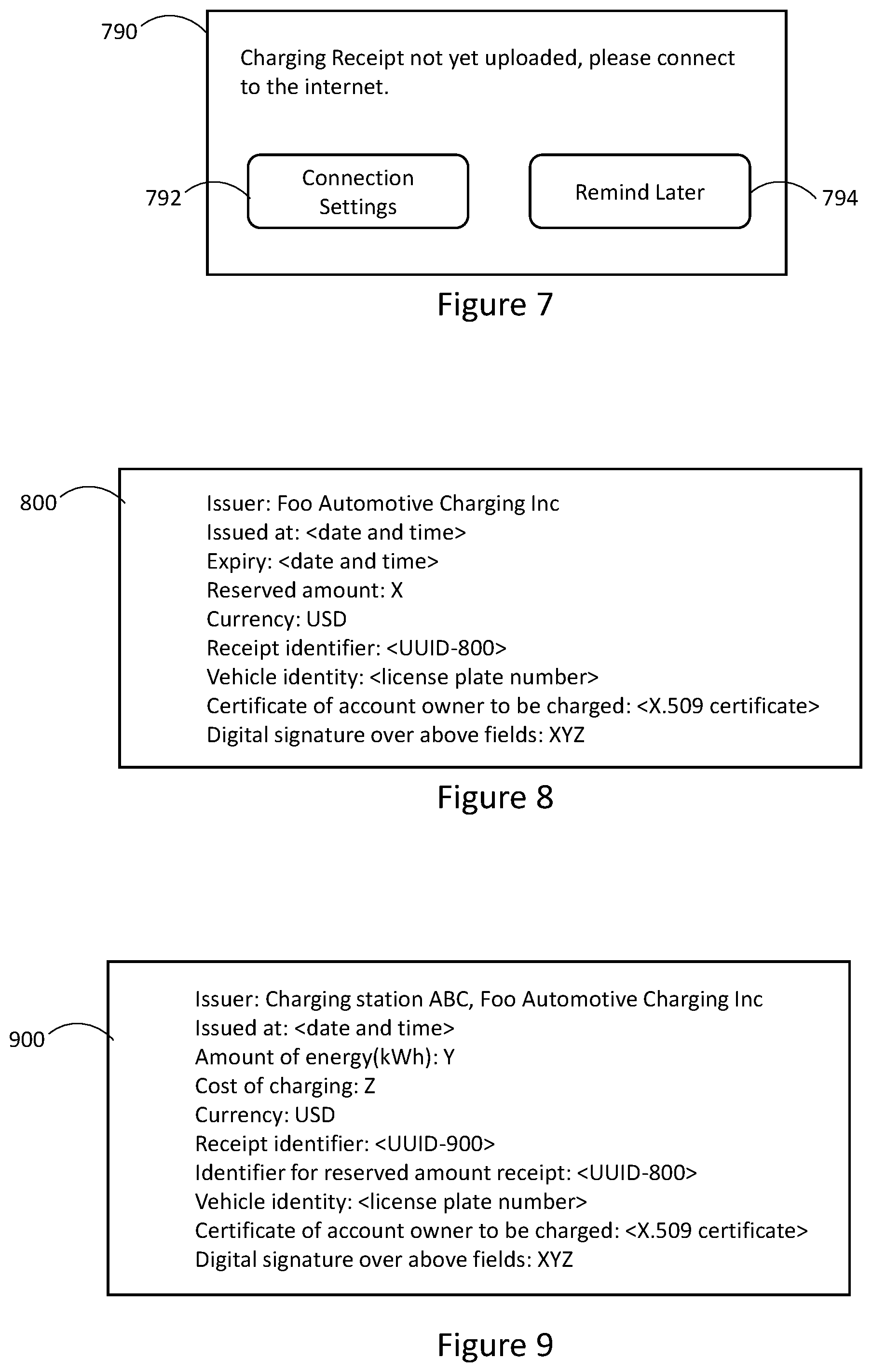 Patent US12157389 Figure 7 – Methods for electric vehicle charge payment