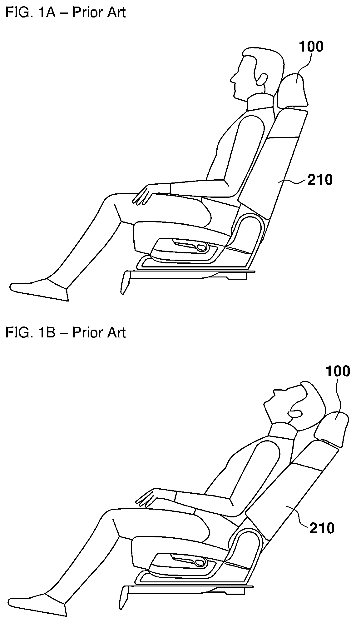 Patent US12157407 — Apparatus for rotating a headrest of a vehicle seat — Figure 1