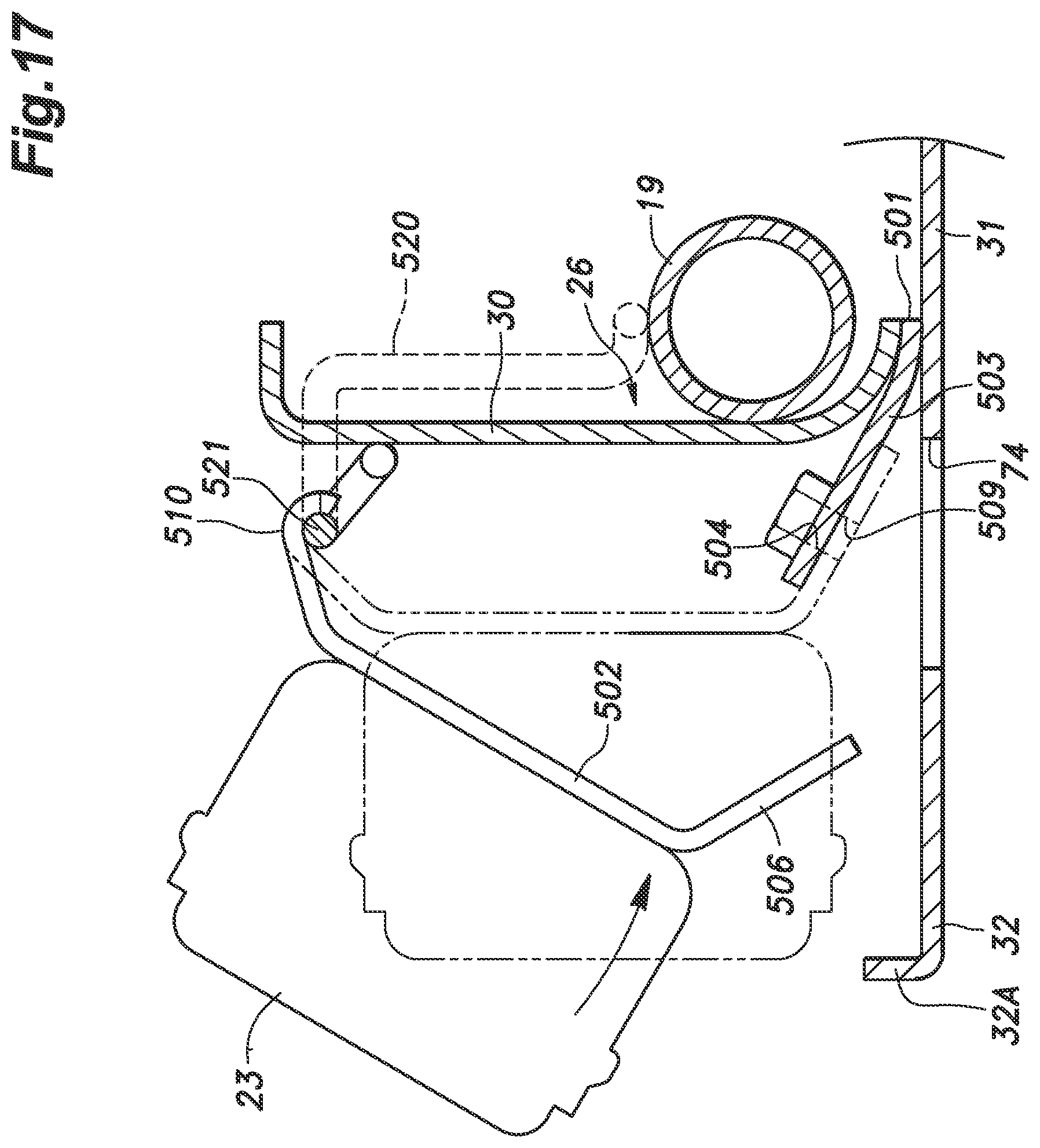 Patent US12157428 Figure 17 – Vehicle seat